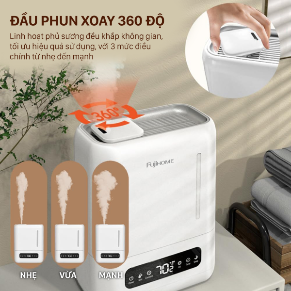 Máy Phun Sương Tạo Ẩm Xông Tinh Dầu Fujihome HM04EUV_thumbnail_4