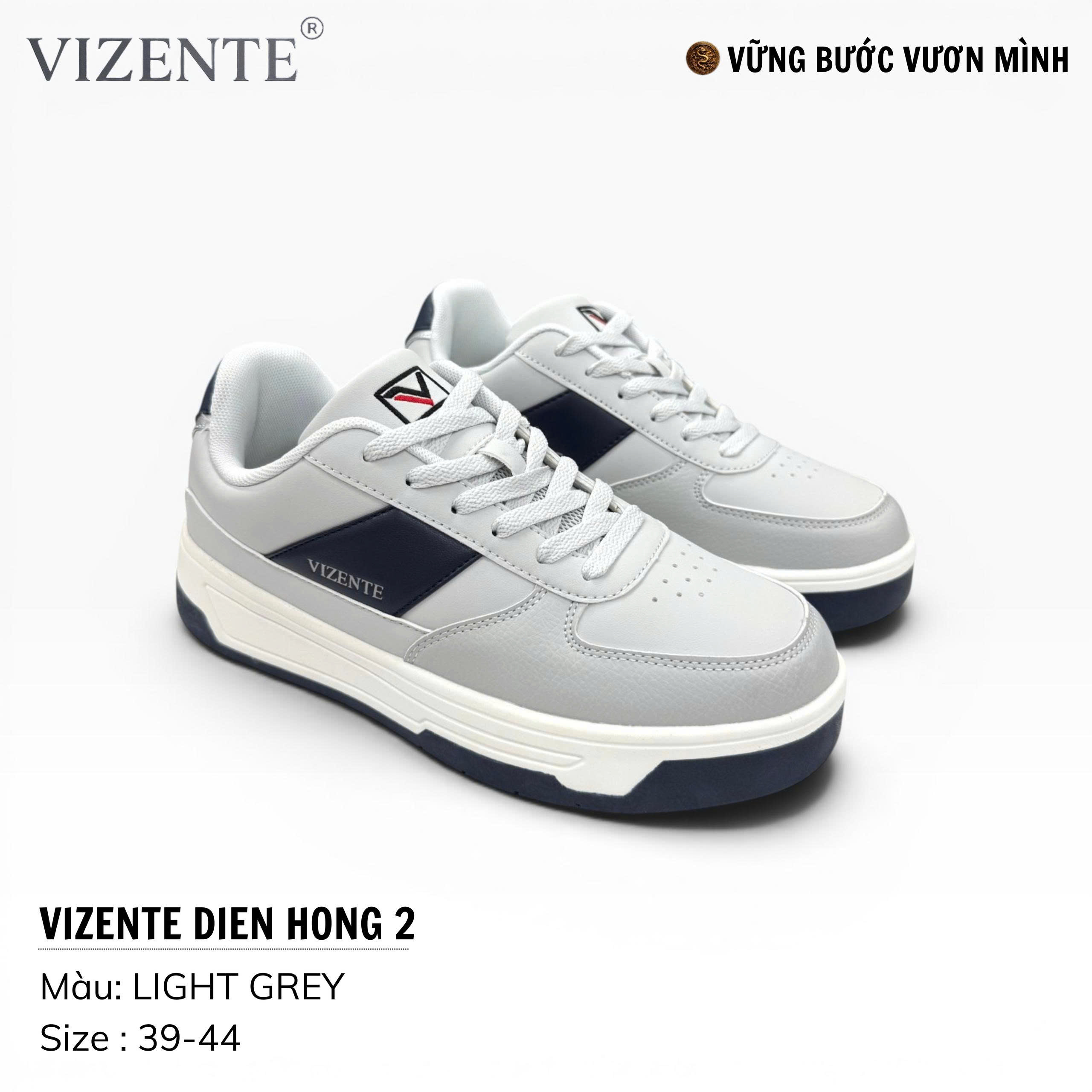 Giày Sneaker VIZENTE DIEN HONG 2