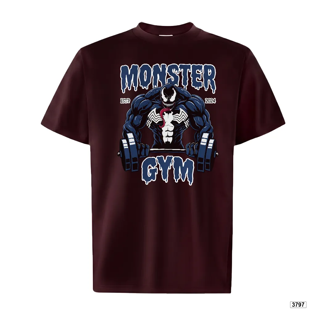 Áo thun nam form oversize Monster Gym phong cách mạnh mẽ cá tính TeePrint 3797_thumbnail_14