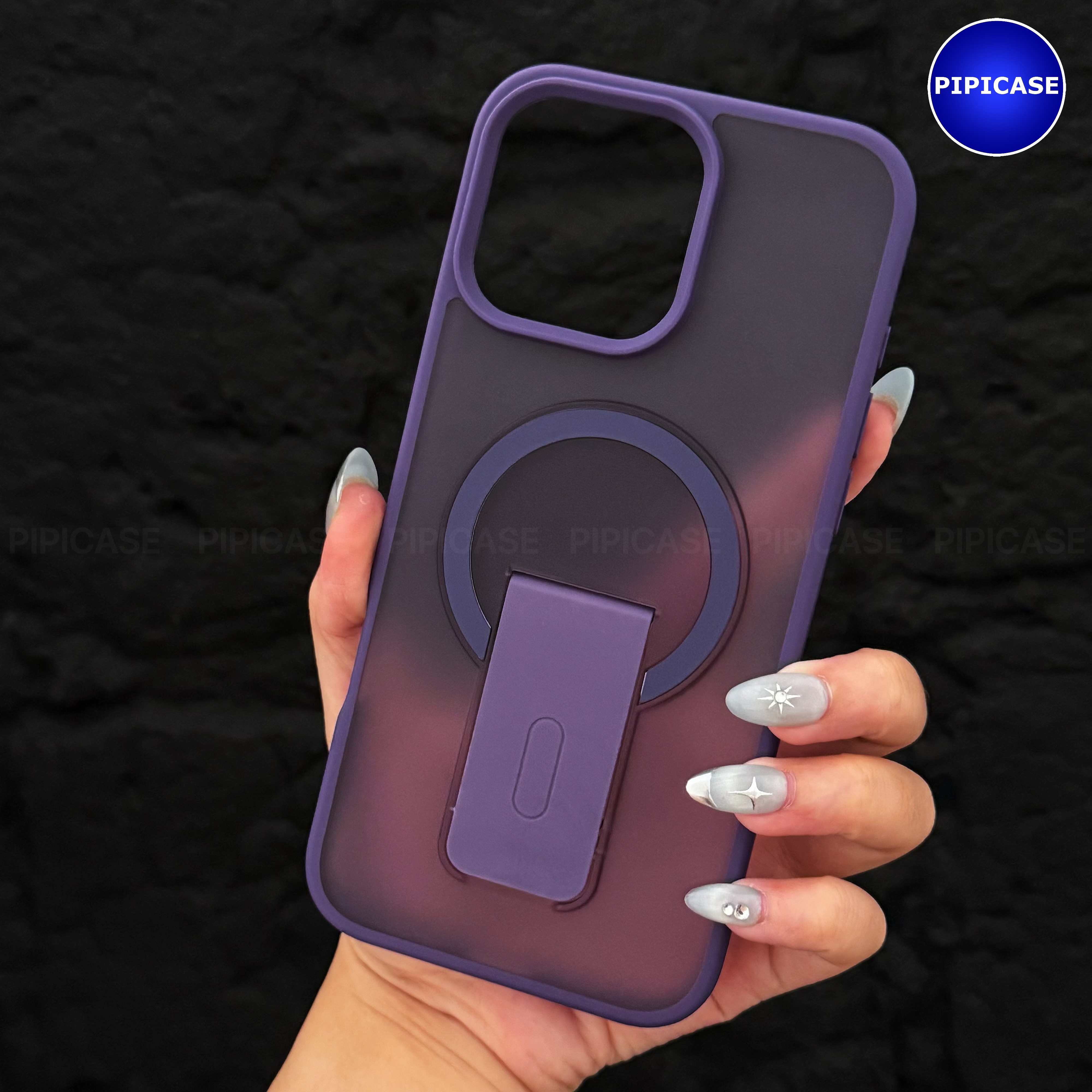 Ốp Lưng iPhone 16 Pro Max - Quin - Tím Đậm_thumbnail_14