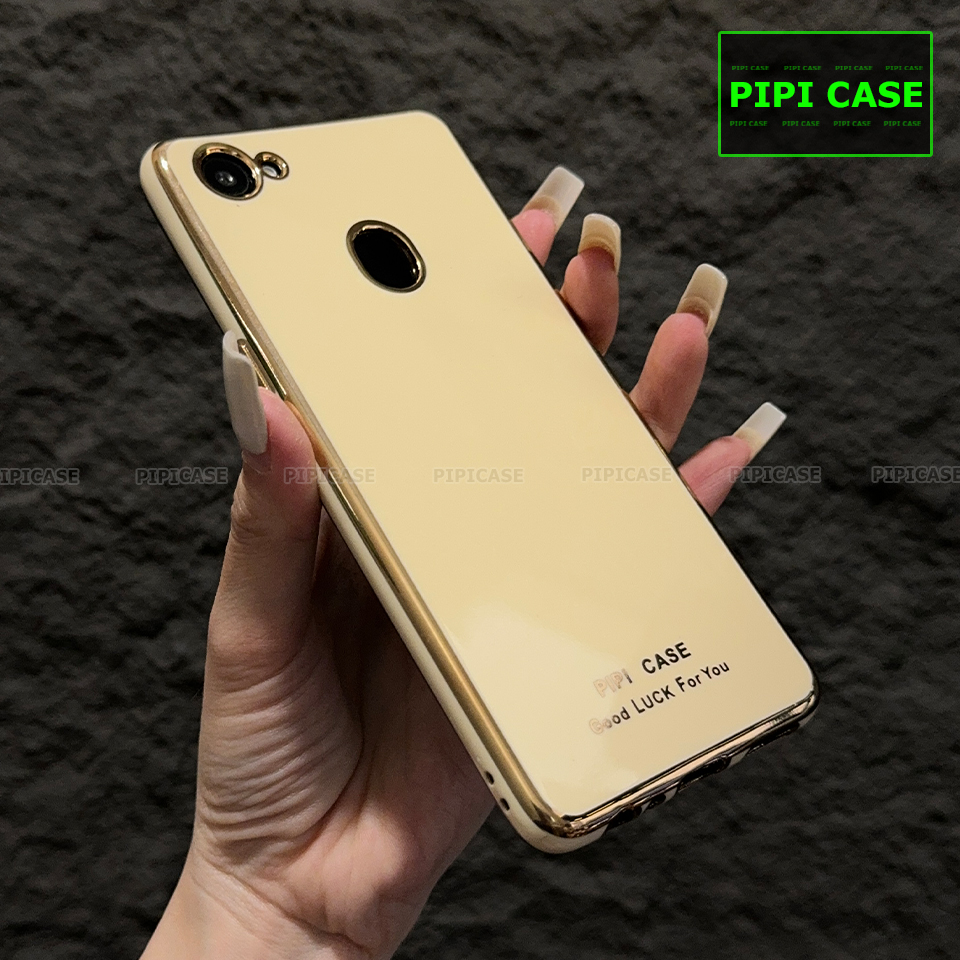 Ốp Lưng Oppo F7 - Royal - Vàng