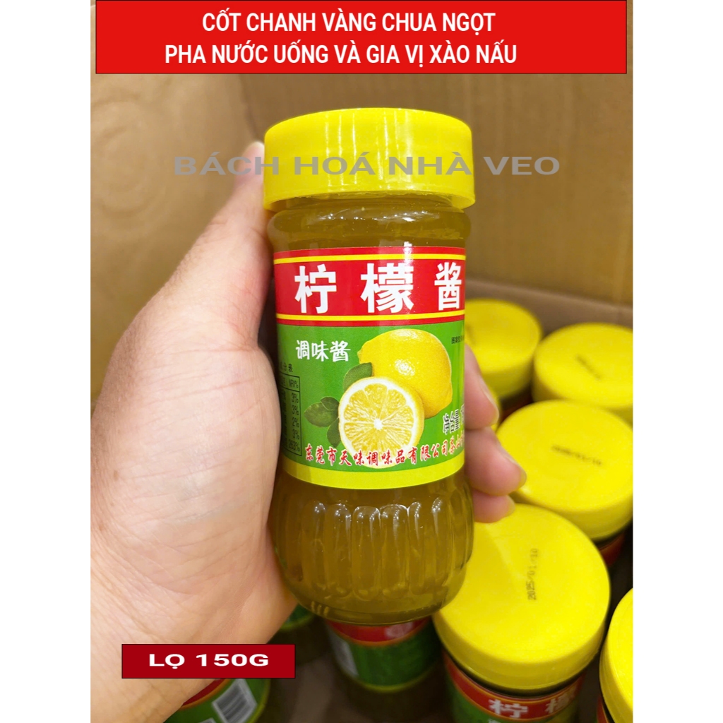 cốt chanh vàng nguyên chất, pha nước uống và làm gia vị xào nấu đa dụng, lọ 150g_thumbnail_2