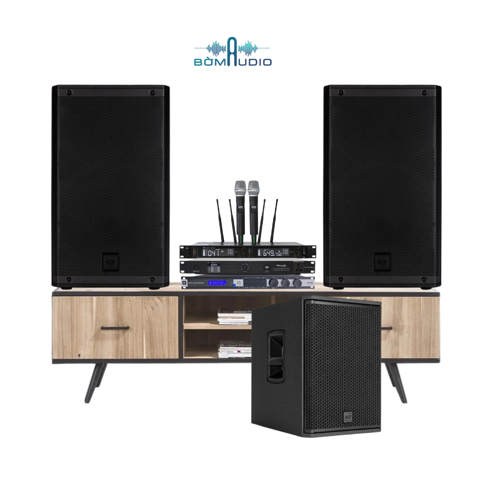 Combo Vang Số JBL KX 180 A + Micro DB ACOUSTIC DB750P LUS + Quản Lý Nguồn DB ACOUSTIC SP10 PLUS + Loa RCF NX 912 A + Sub RCF 705 AS MK3 - B308_thumbnail_0