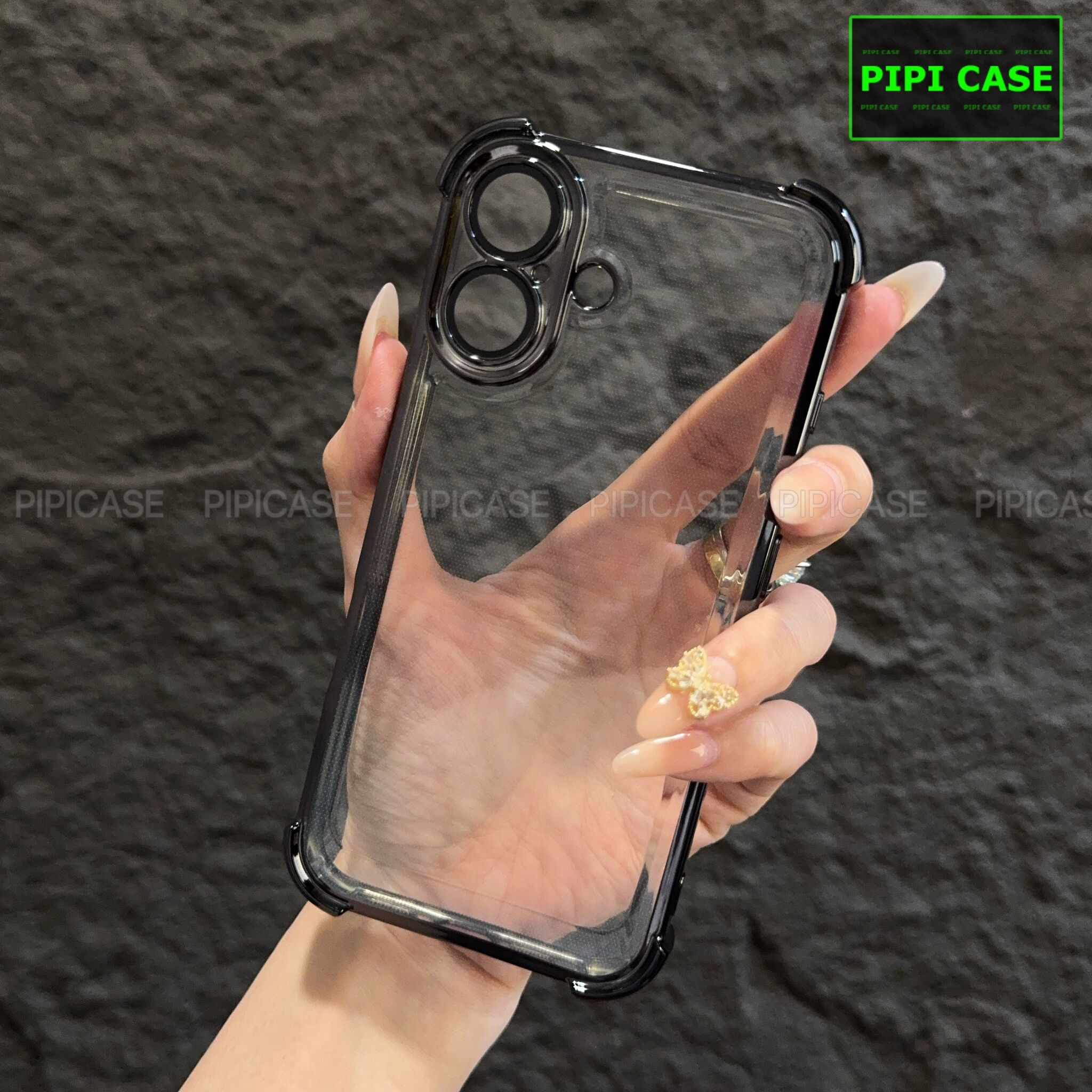 Ốp Lưng iPhone 17 - Gu - Đen