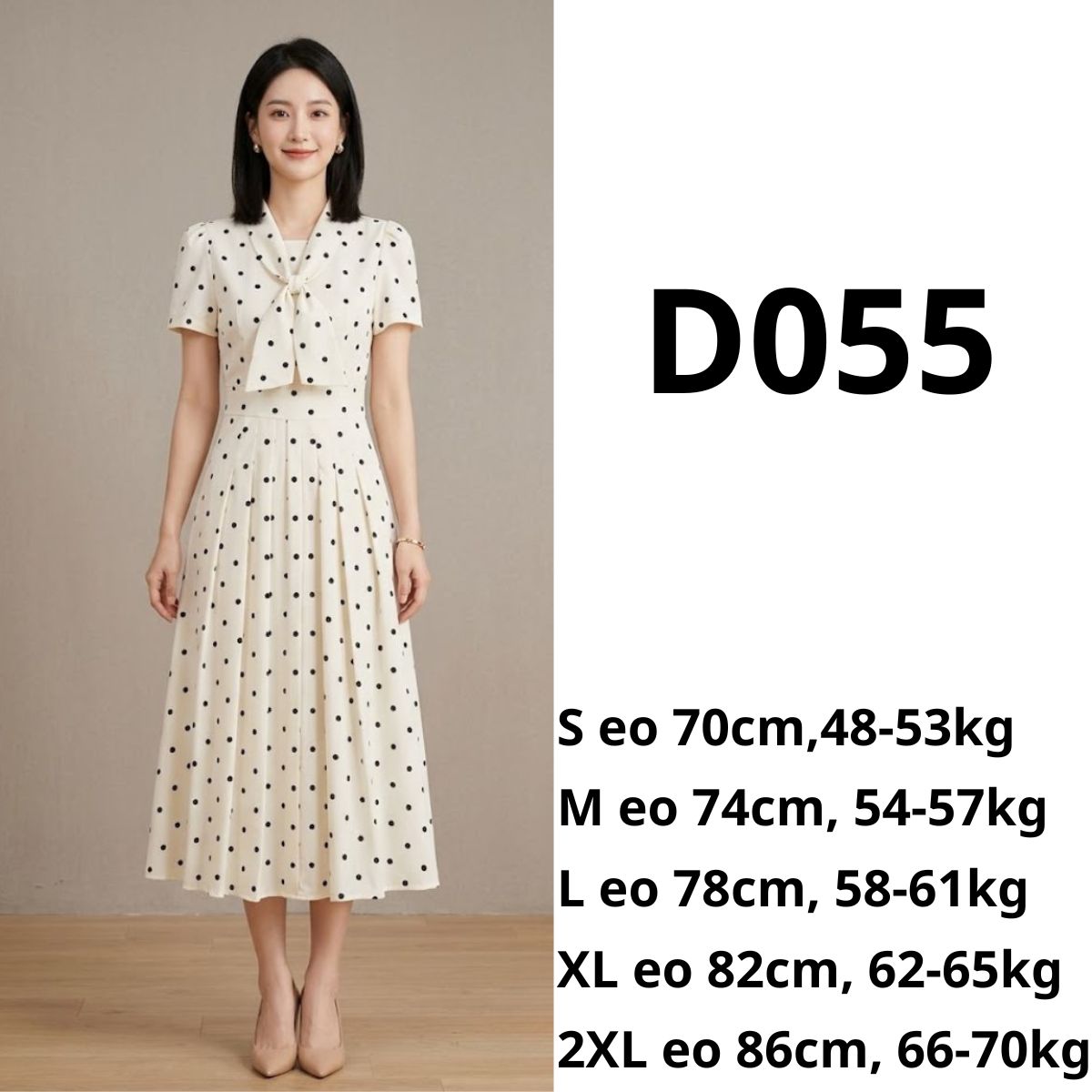 Đầm bi - Cà vạt cổ