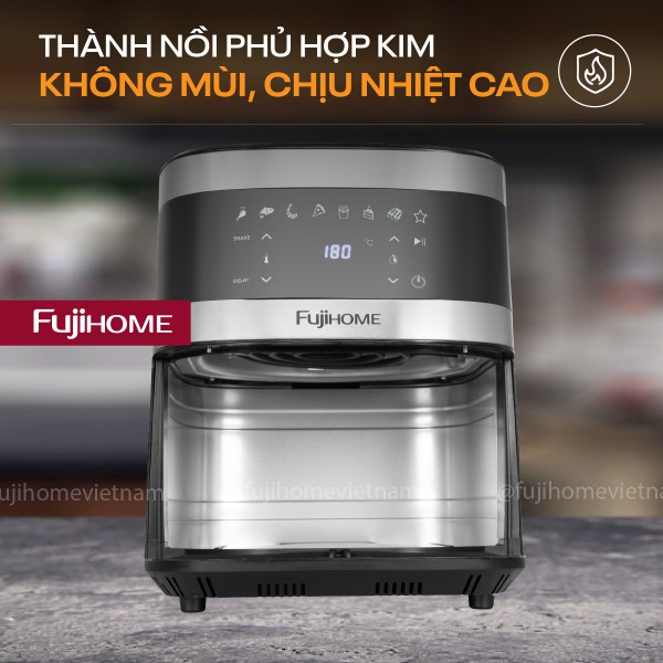 Nồi chiên không dầu Fujihome A10DG2 10Lít -  Dung tích 10L_thumbnail_5