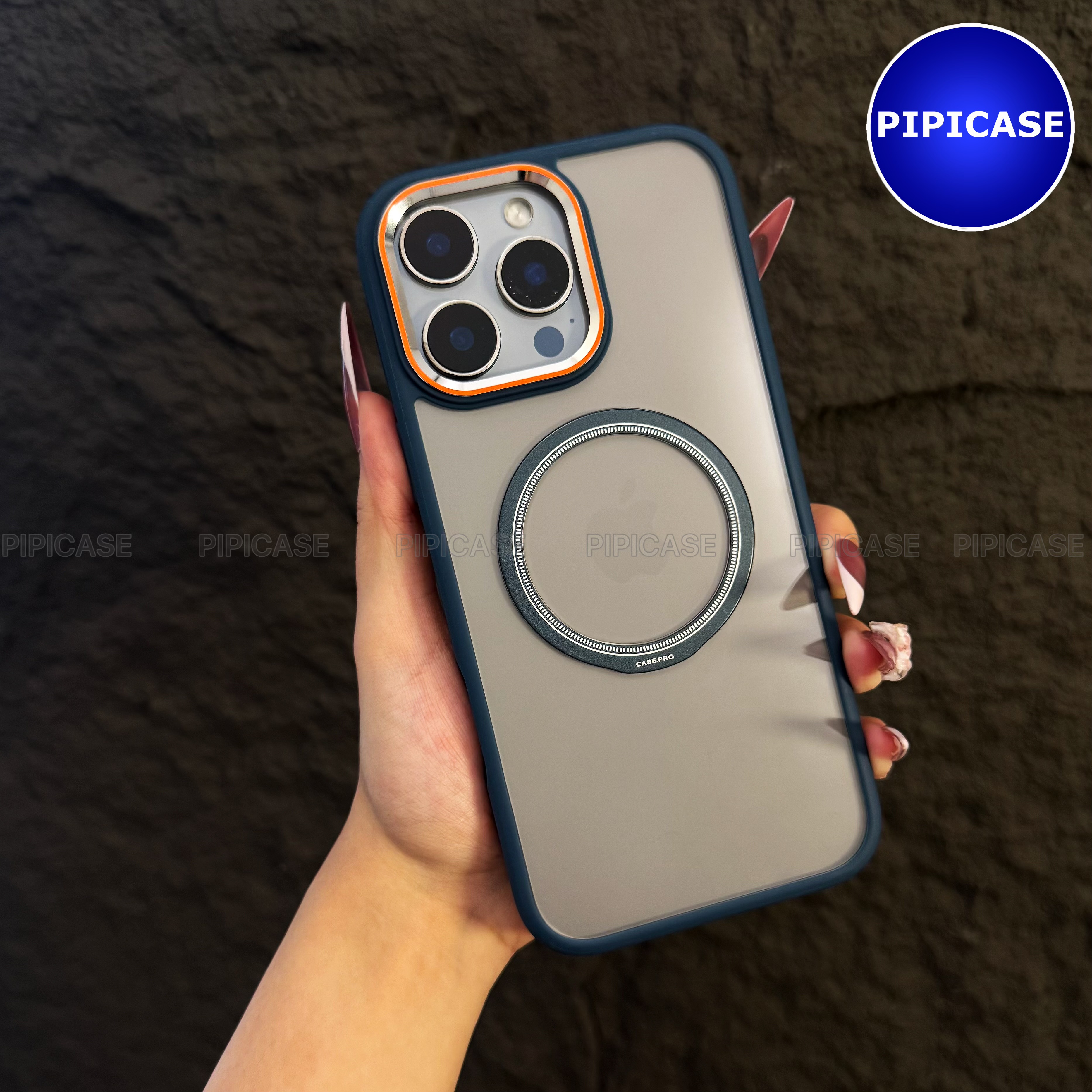 Ốp Lưng iPhone 16 Pro Max - Wigu - Xanh Dương_thumbnail_3