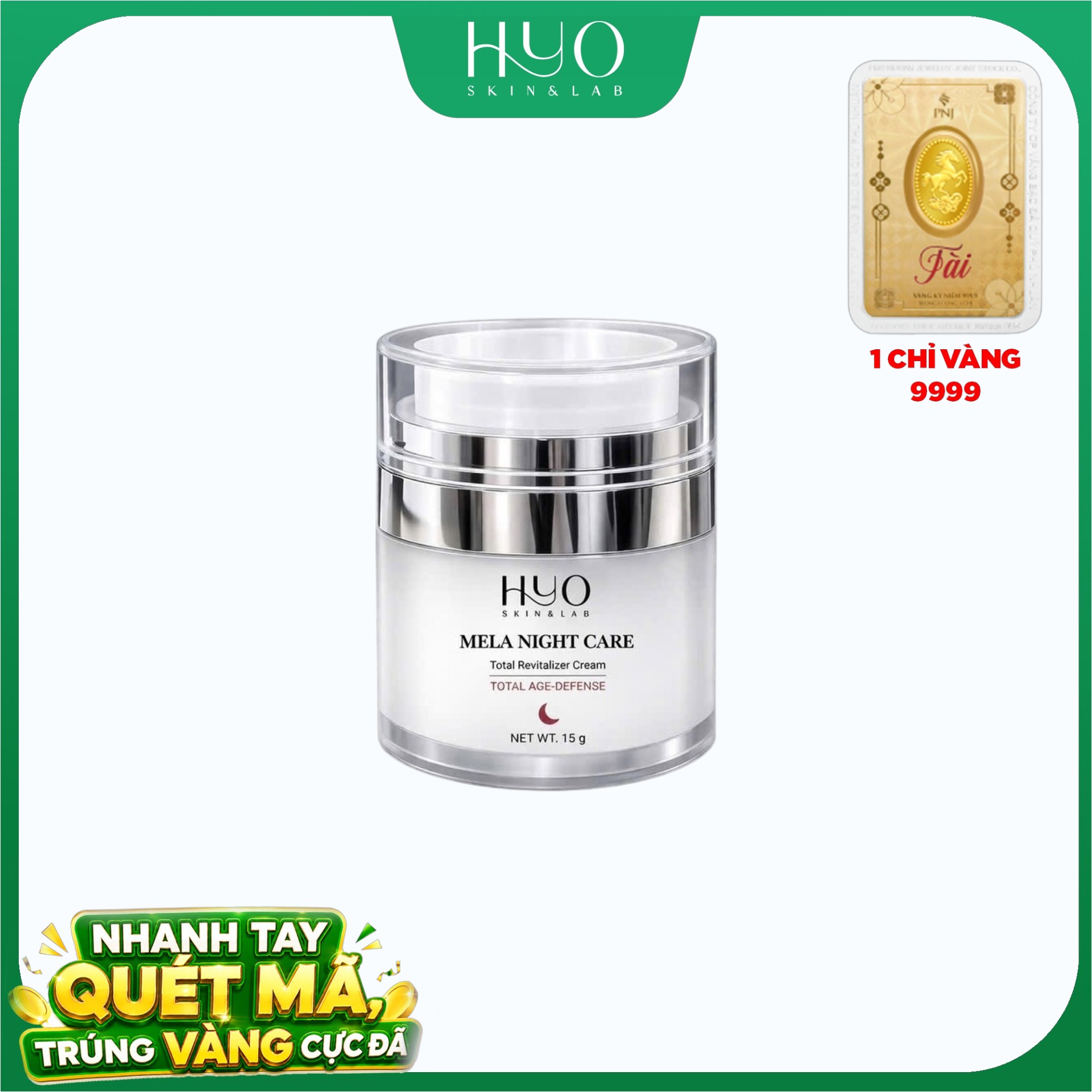 MELA Night CARE [ Kem Dưỡng Đêm Hỗ Trợ Mờ Nám Chống Lão Hóa Da ]