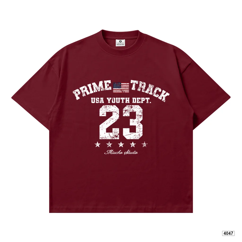 Áo thun unisex form boxy Old School vibe Miucho 4047_thumbnail_16