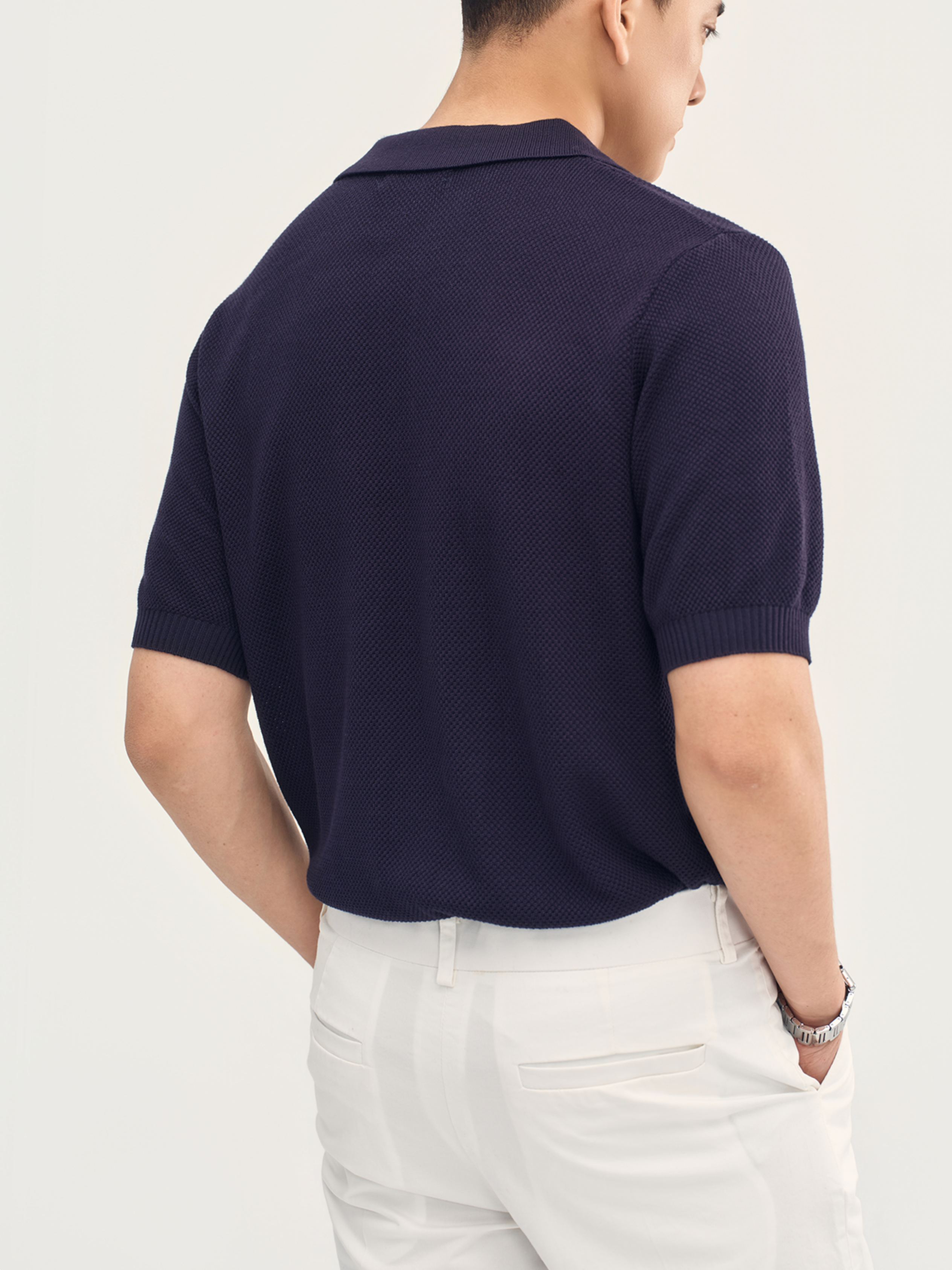 Áo Polo Dệt Kim Hary Sợi Viscose Form Regular_thumbnail_10