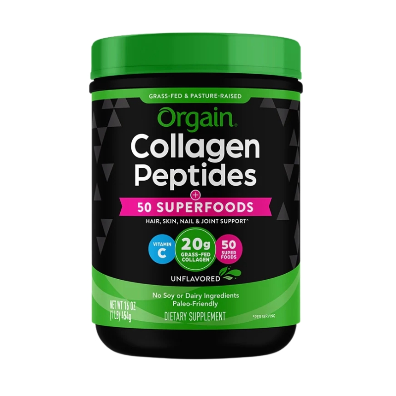 Orgain Collagen Peptides 50 Superfoods, 1Lbs