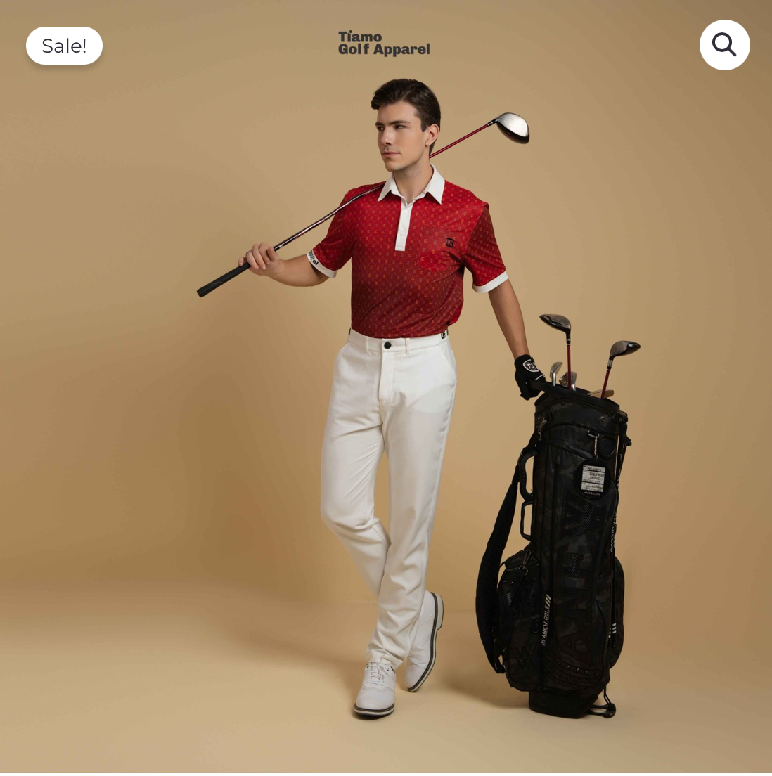Áo Polo Monogram Đỏ - Nam_thumbnail_2