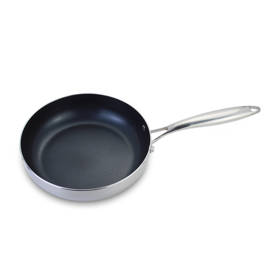 Chảo bằng inox, không vung kính