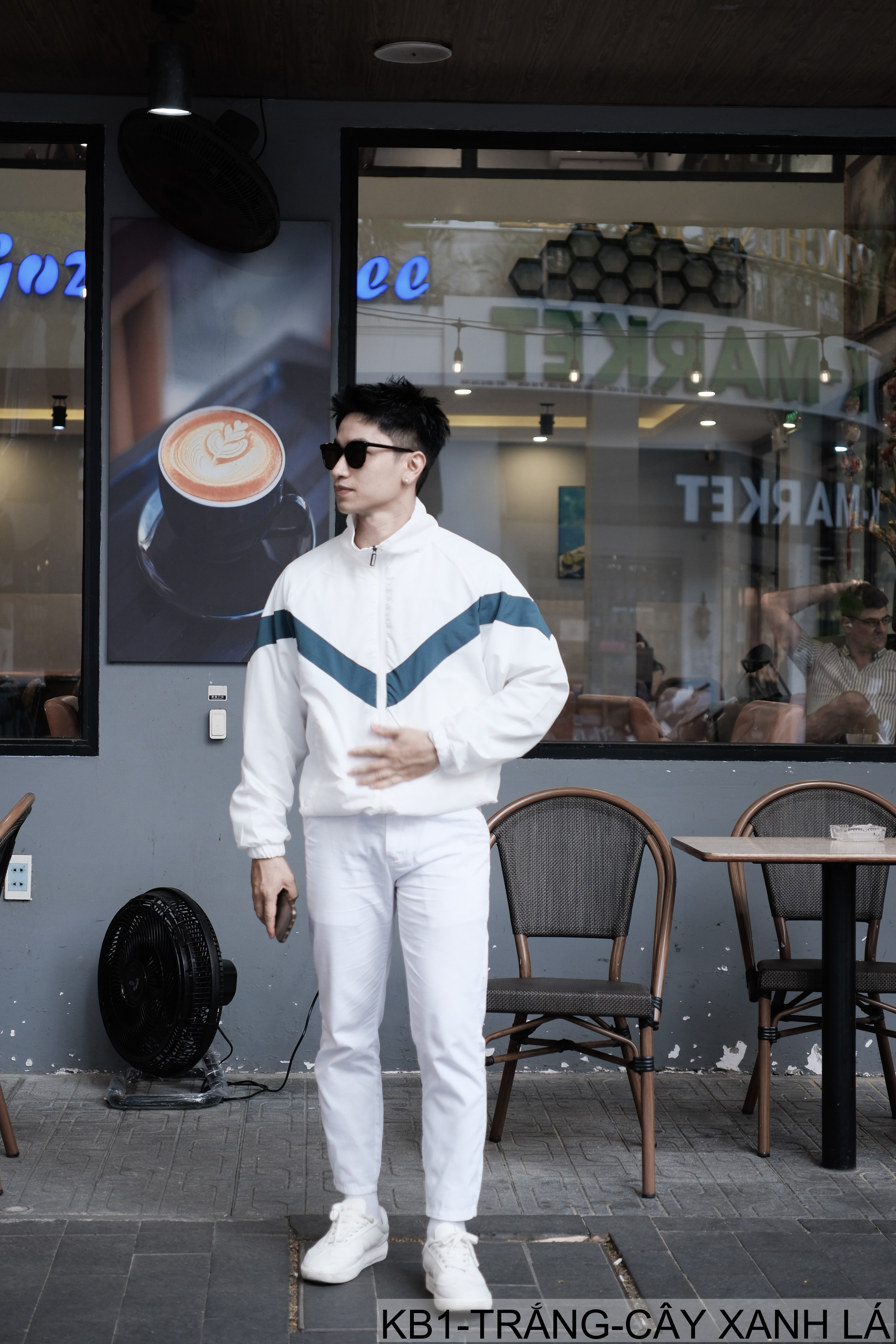 KB1 - Áo khoác nam thể thao phối màu năng động, form rộng rãi, mùa xuân thu_thumbnail_8