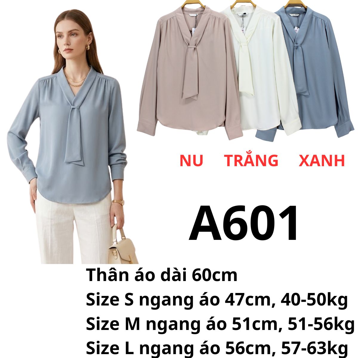 A601 ÁO KIỂU HÀN