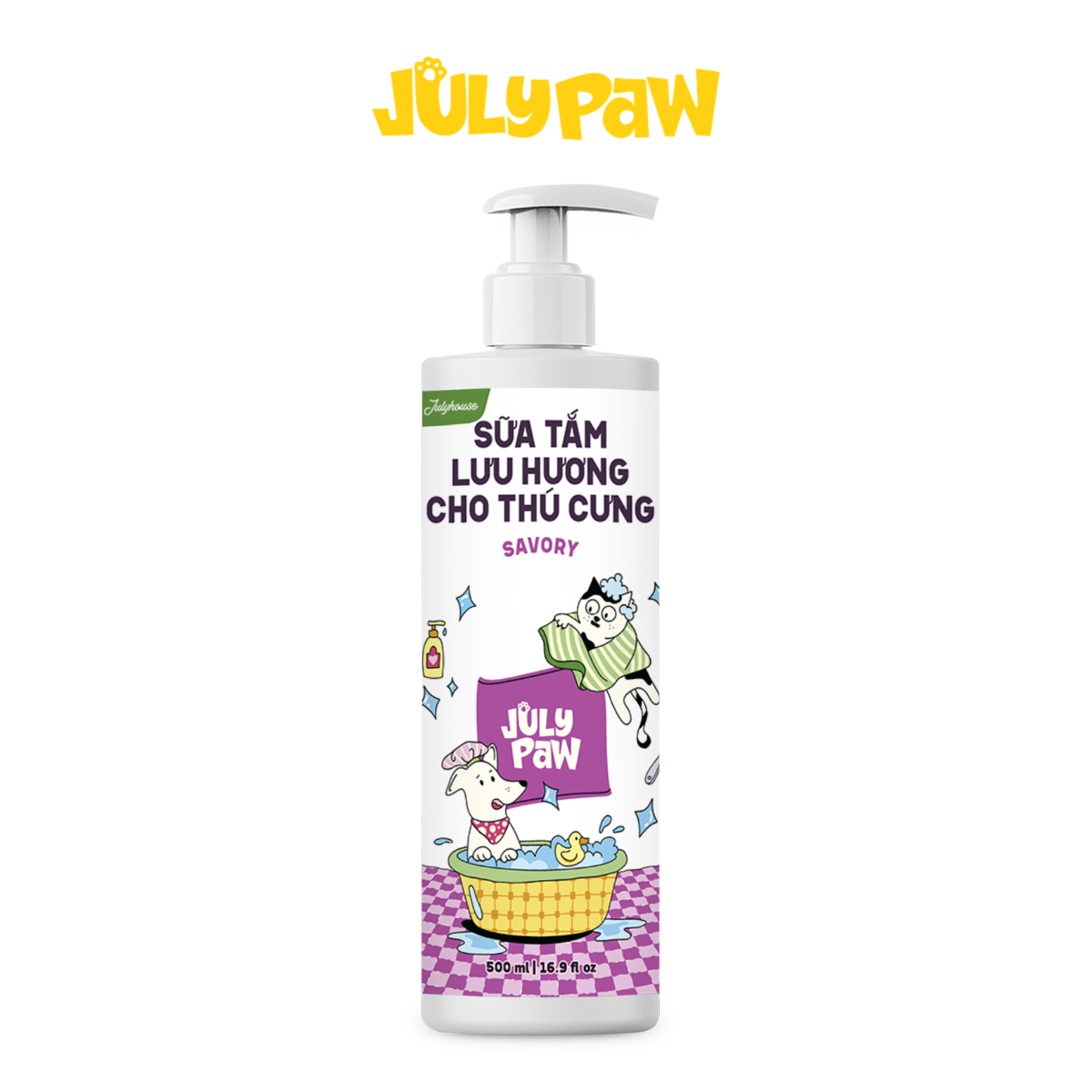 Sữa Tắm Lưu Hương Cho Thú Cưng Savory_thumbnail_6