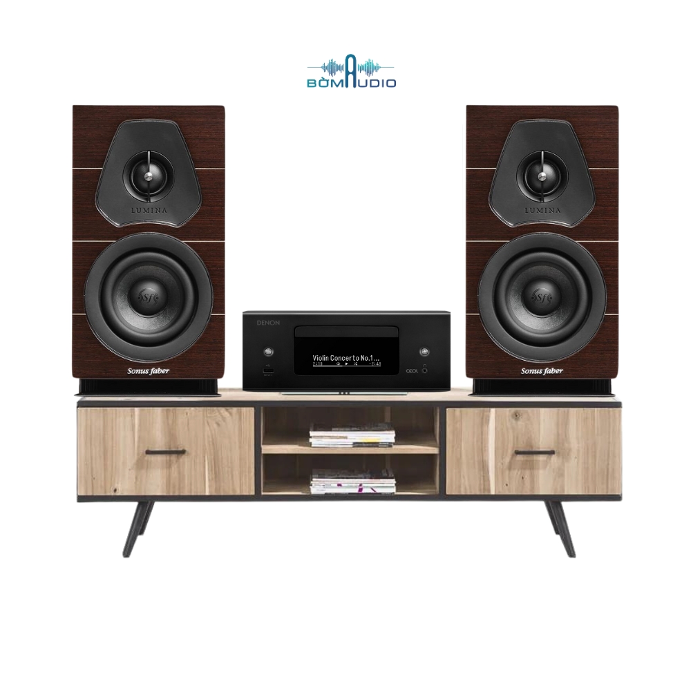 Combo Amply DENON RCD-N12 + Loa Bookshelf SONUS FABER LUMINA I - B368_thumbnail_0