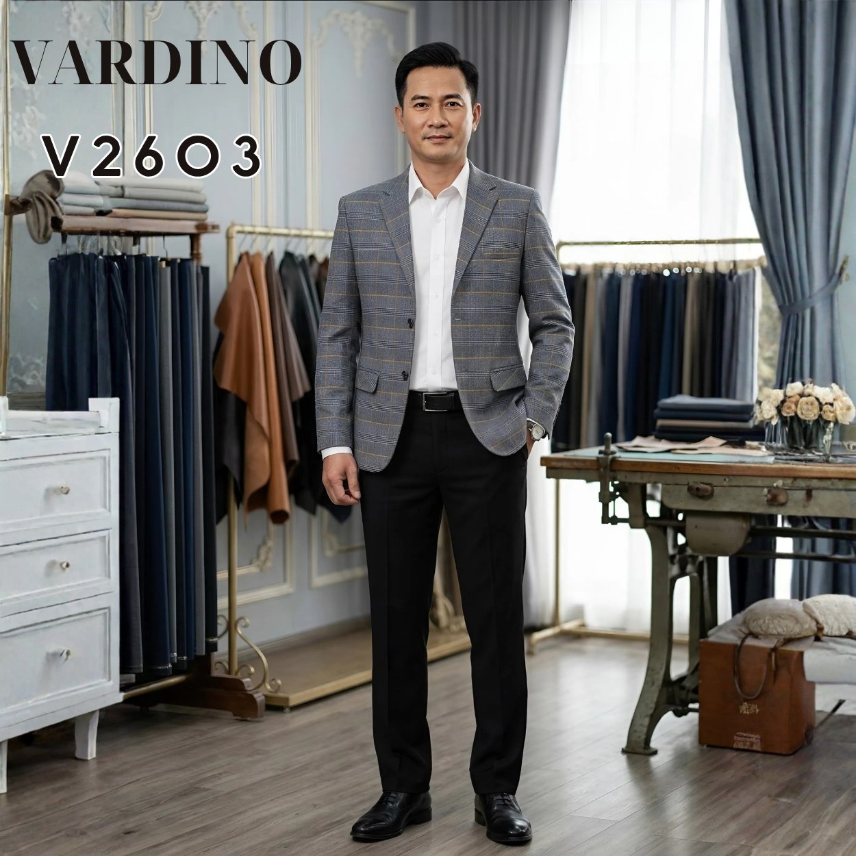 Áo Vest Blazer Nam Vardino V2603_thumbnail_7