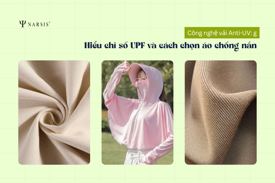 Công nghệ vải Anti-UV: Hiểu chỉ số UPF và cách chọn áo chống nắng