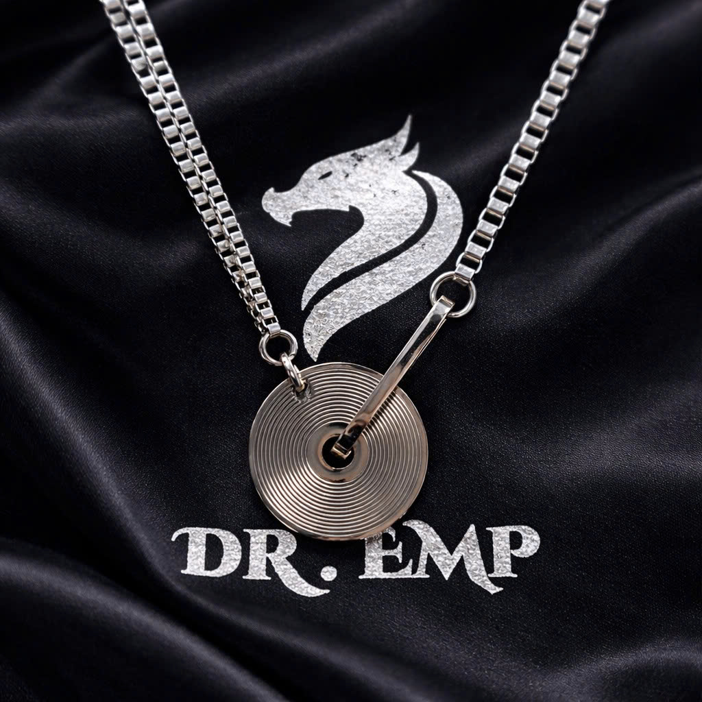 vòng cổ thời trang móc xích charm đĩa tròn_thumbnail_2