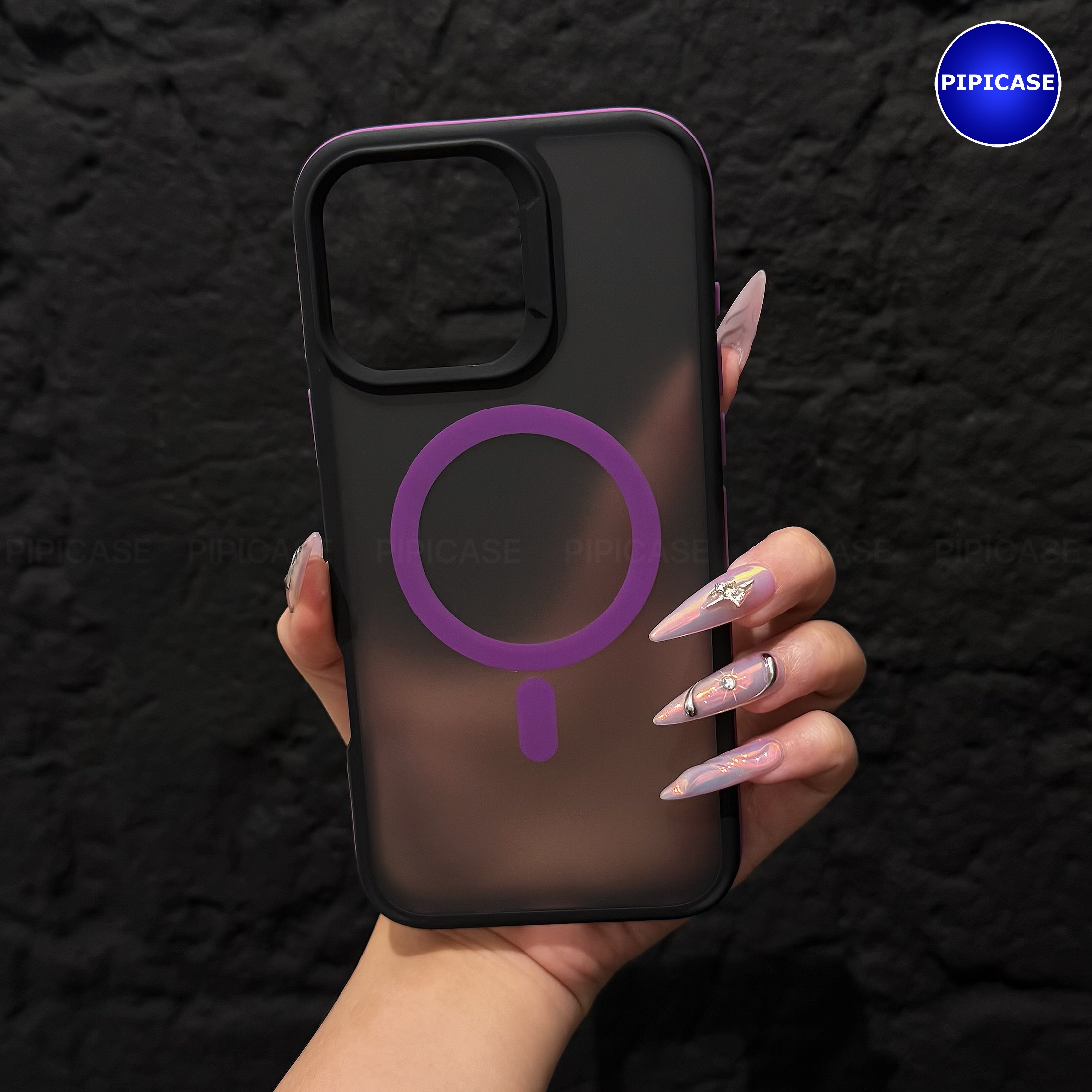 Ốp Lưng iPhone 15 Pro Max - Map - Tím_thumbnail_2