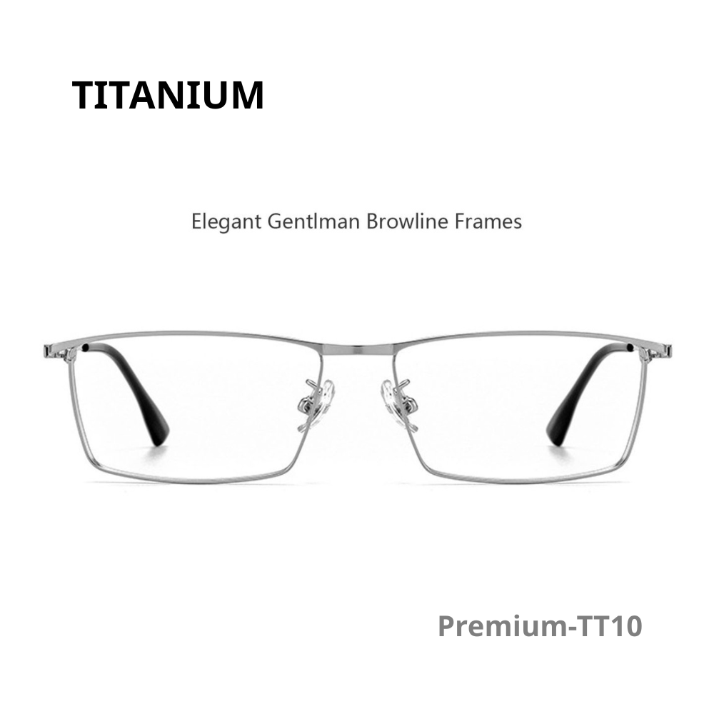 Gọng Kính Titanium Business Model TT- 10 Sang Trọng