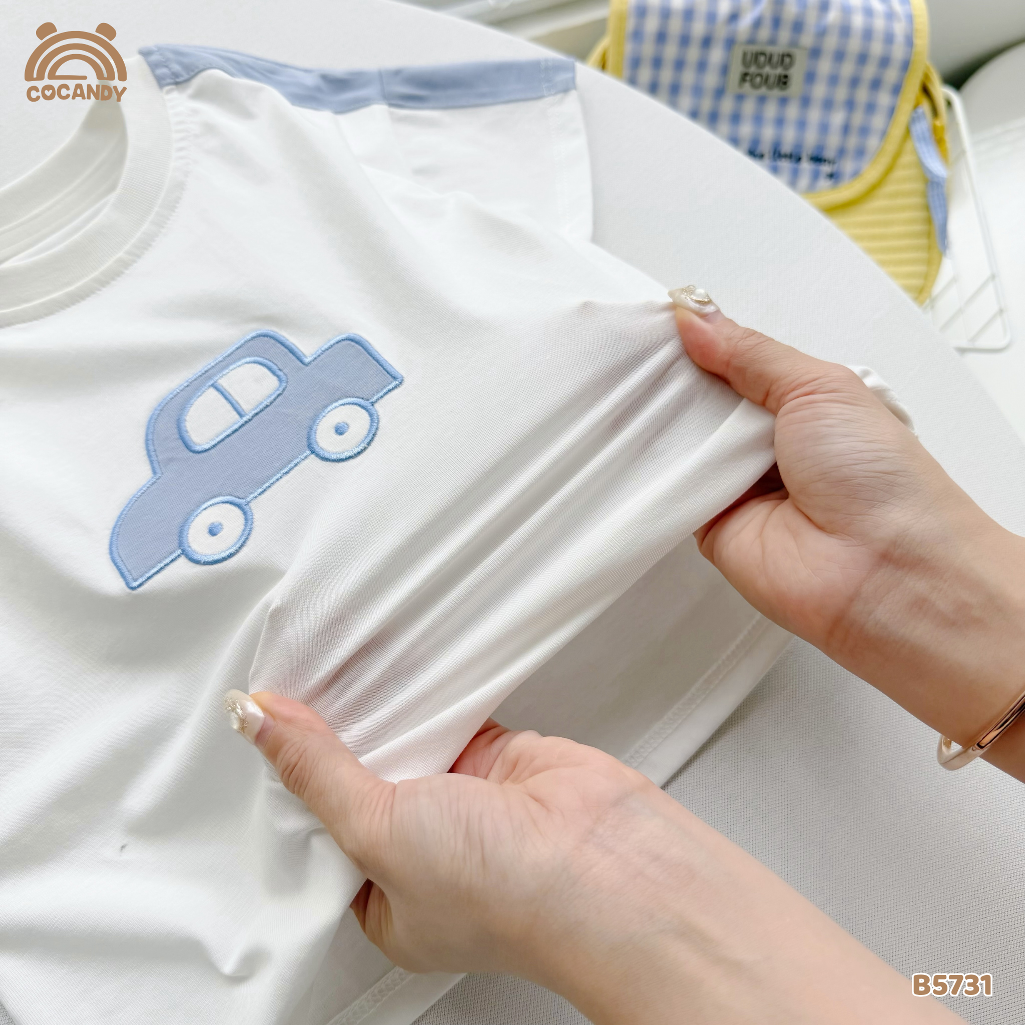 Bộ cộc XANH TRẮNG họa tiết ô tô xanh_thumbnail_1