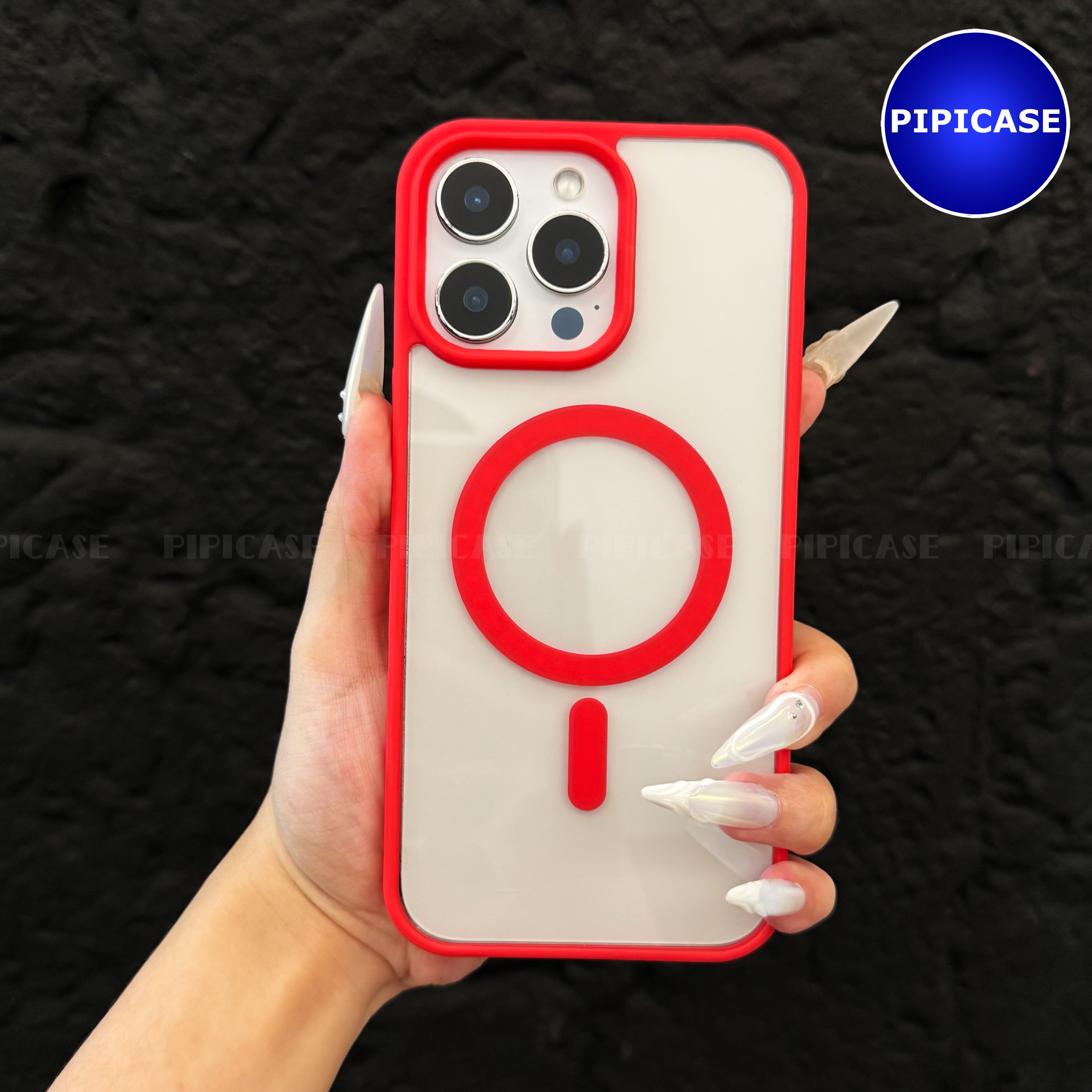 Ốp Lưng iPhone 16 Pro Max - Chic - Đỏ Tươi_thumbnail_1