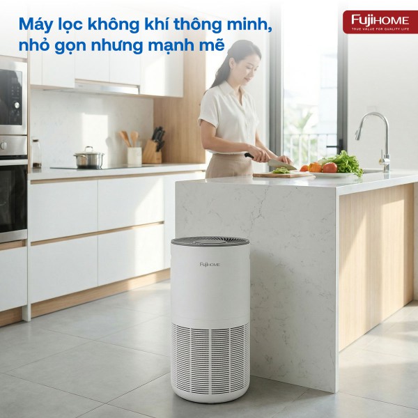 Máy lọc không khí thông minh Fujihome AP5Grand có kết nối điều khiển quả Wifi_thumbnail_8