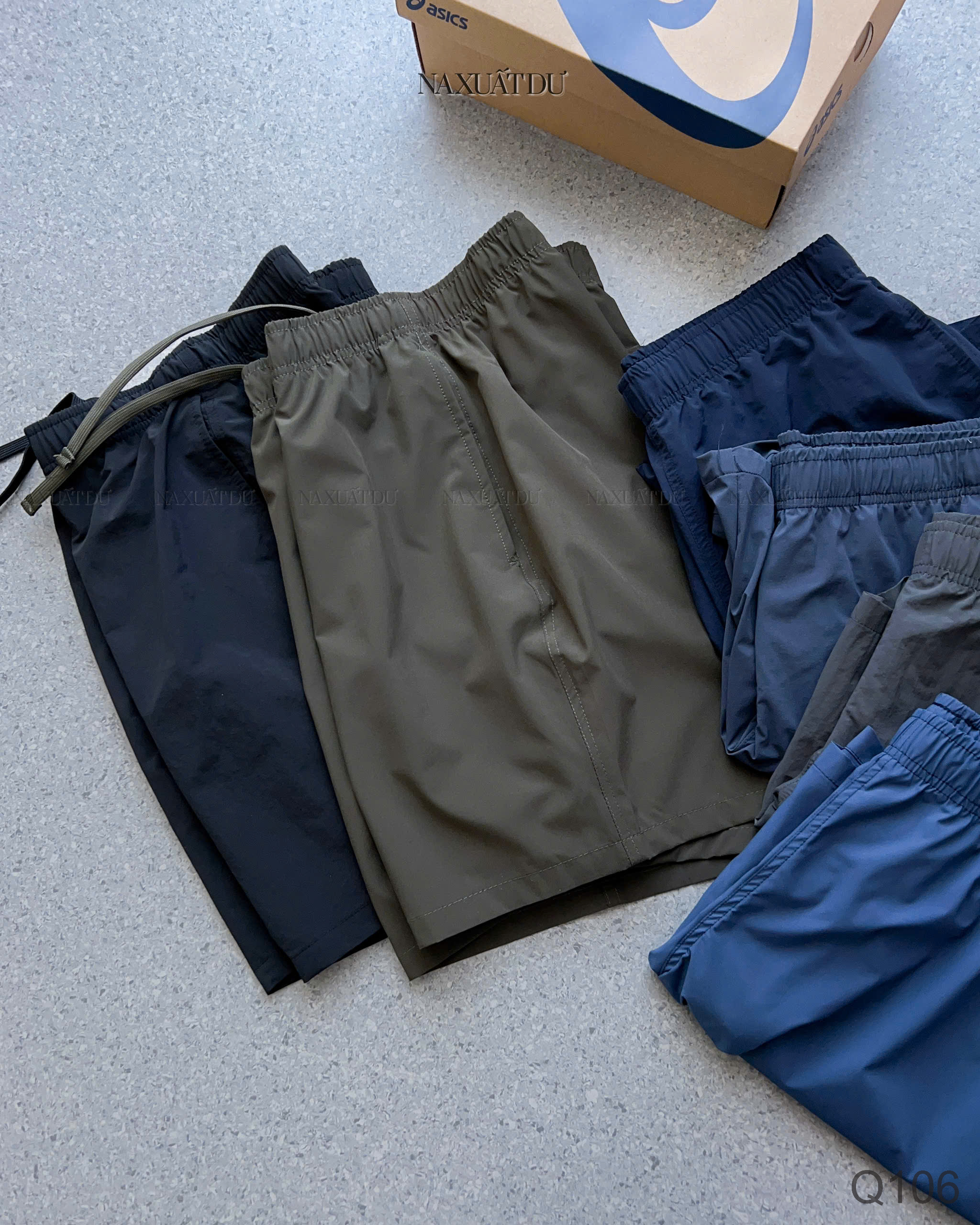Set 2 quần short gió  