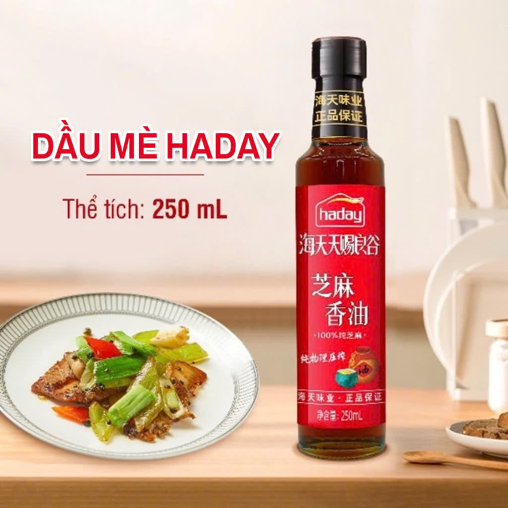Combo 2 Chai Dầu Mè 250ml Haday