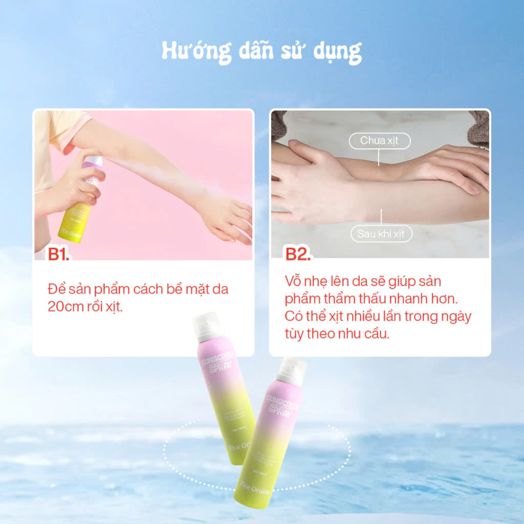 Xịt Chống Nắng Five Grains_thumbnail_5