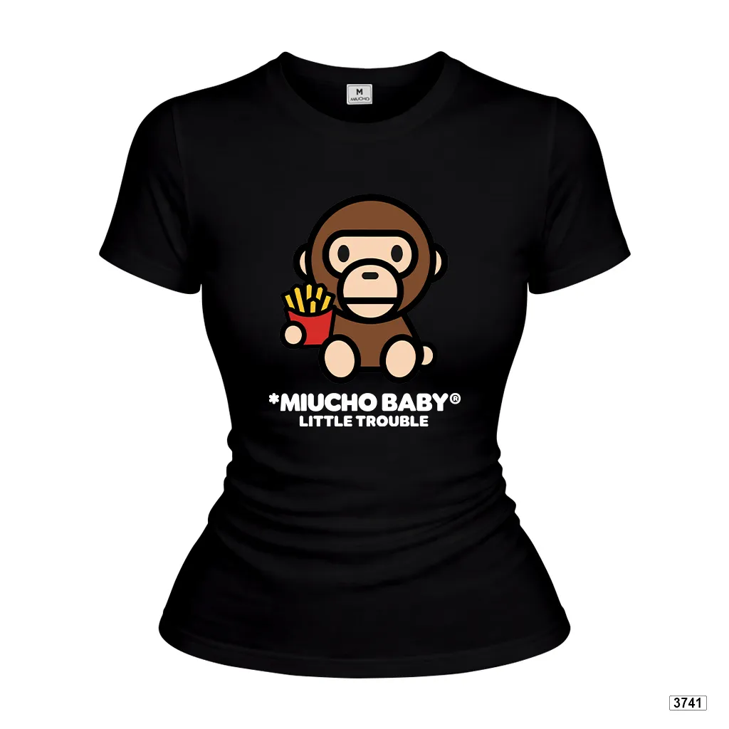 Áo thun babytee form ôm dáng ngắn hoạt hình Beezy 3741_thumbnail_8