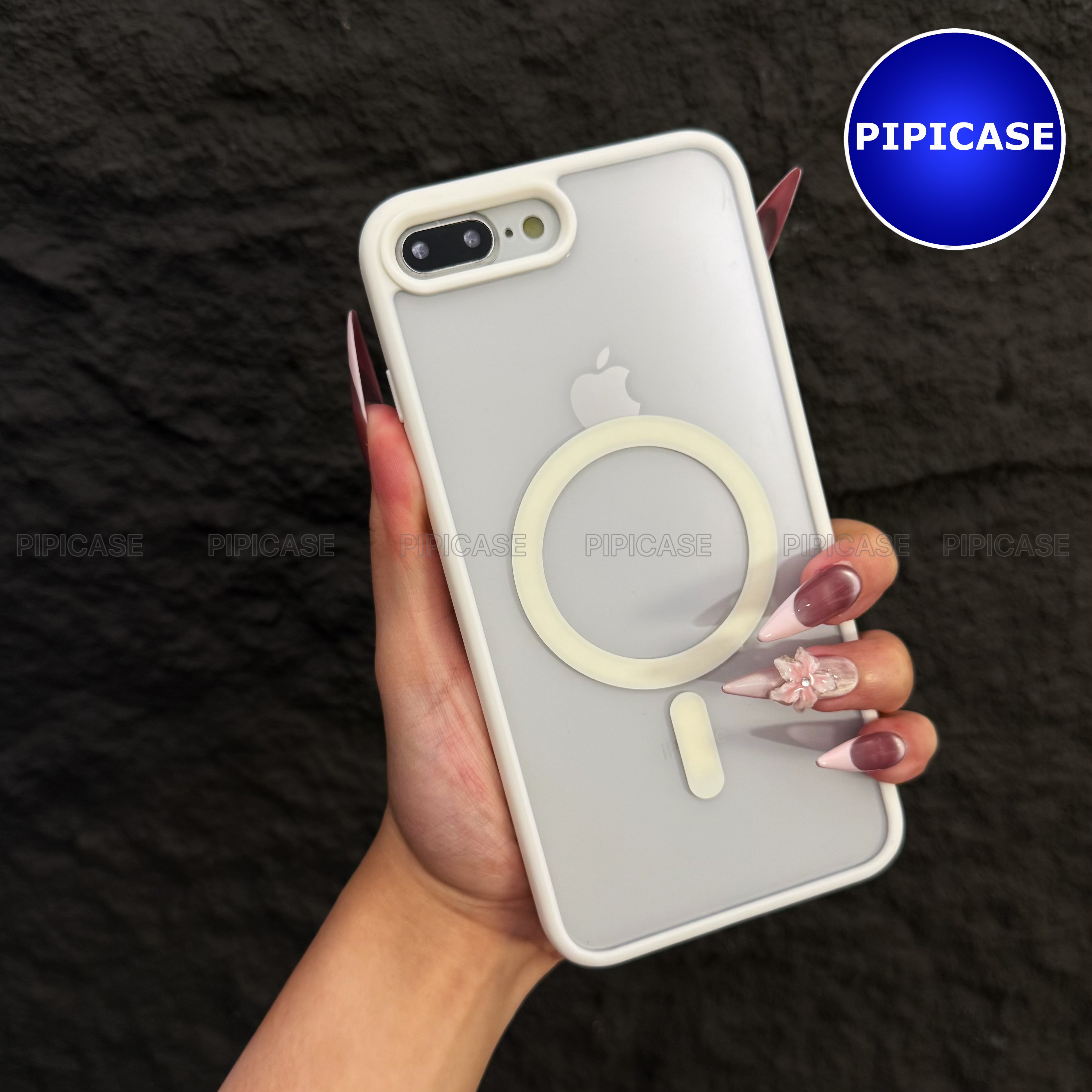Ốp Lưng iPhone 7 Plus / 8 Plus - Chic - Trắng_thumbnail_5
