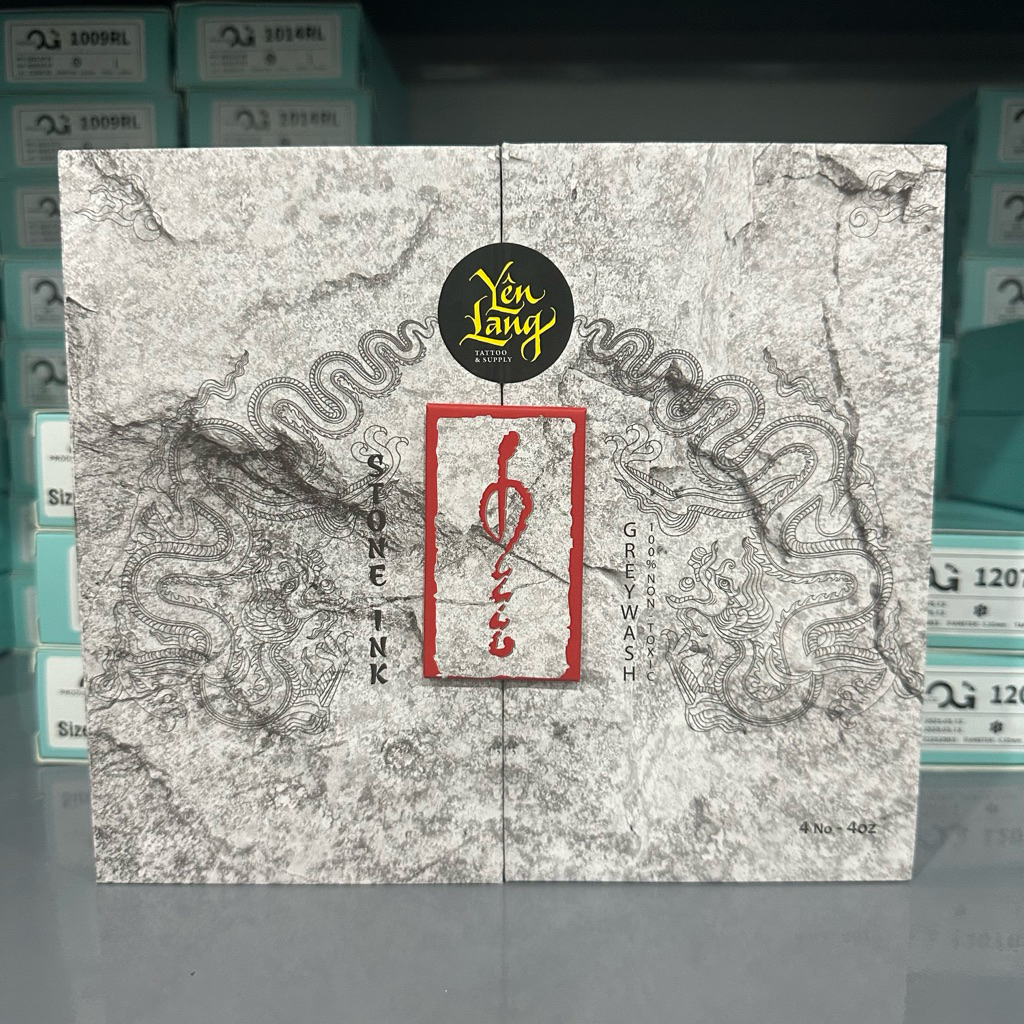 GreyWash Stone Ink (4oz) - Set mực tả đá (HSD: 2029)