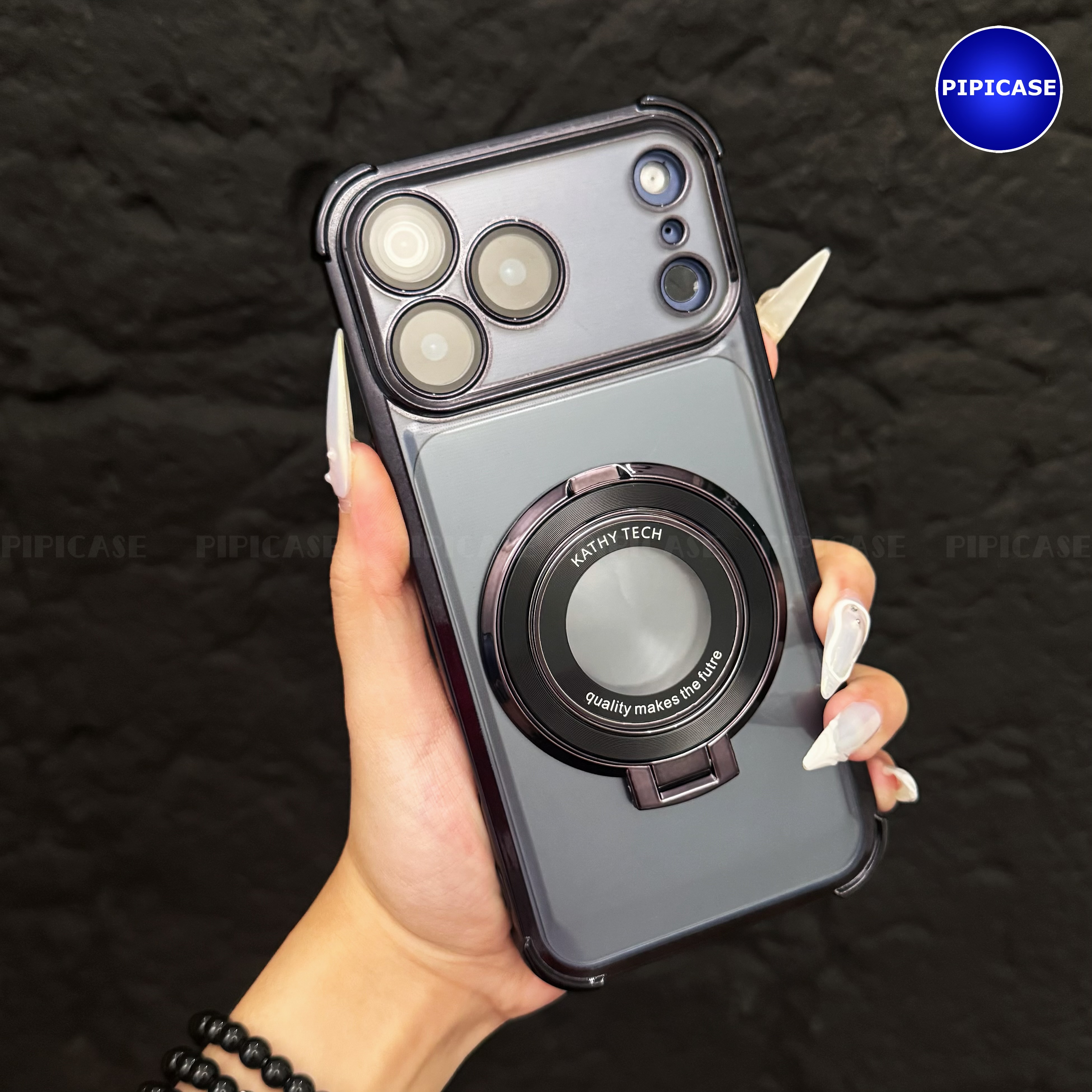 Ốp Lưng iPhone 17 Pro - Ven - Đen_thumbnail_27