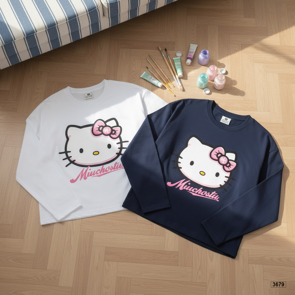 Áo tay dài boxy form rộng Kittie Miucho 3679_thumbnail_7