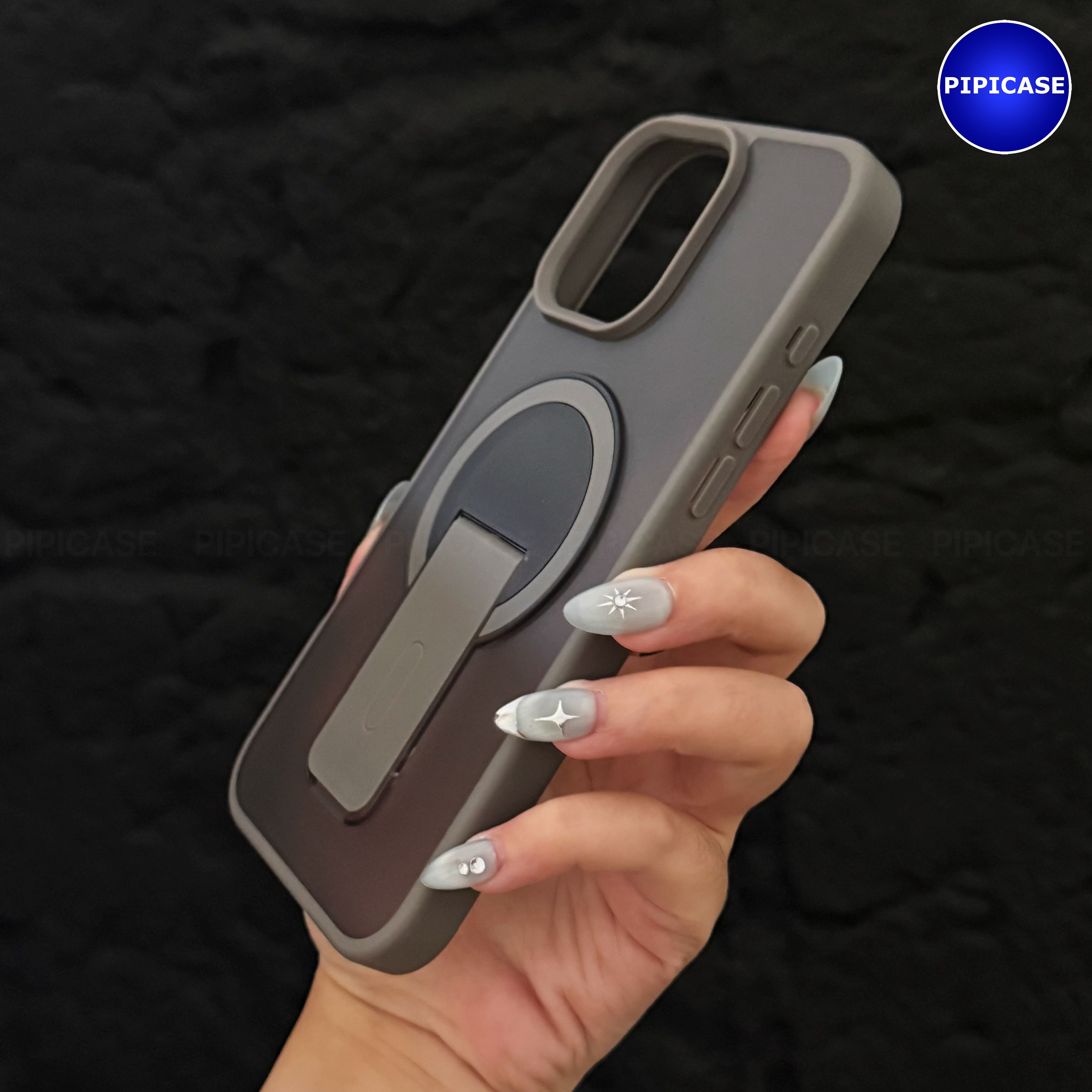 Ốp Lưng iPhone 16 Pro Max - Quin - Xám_thumbnail_14