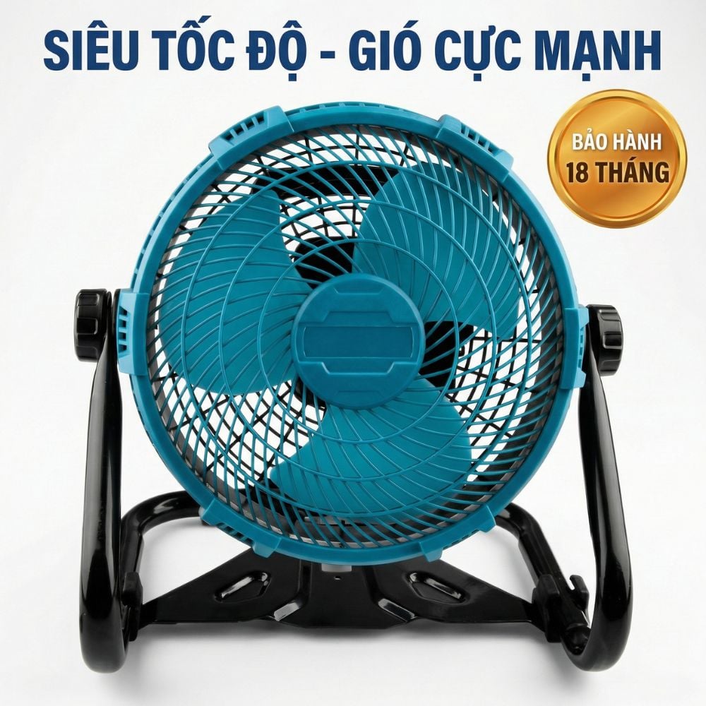 Quạt Để Bàn Tích Điện Kachi MK443 – Gió Turbo Mạnh Mẽ, Xoay 360 Độ, Thiết Kế Di Động Đa Năng_thumbnail_7