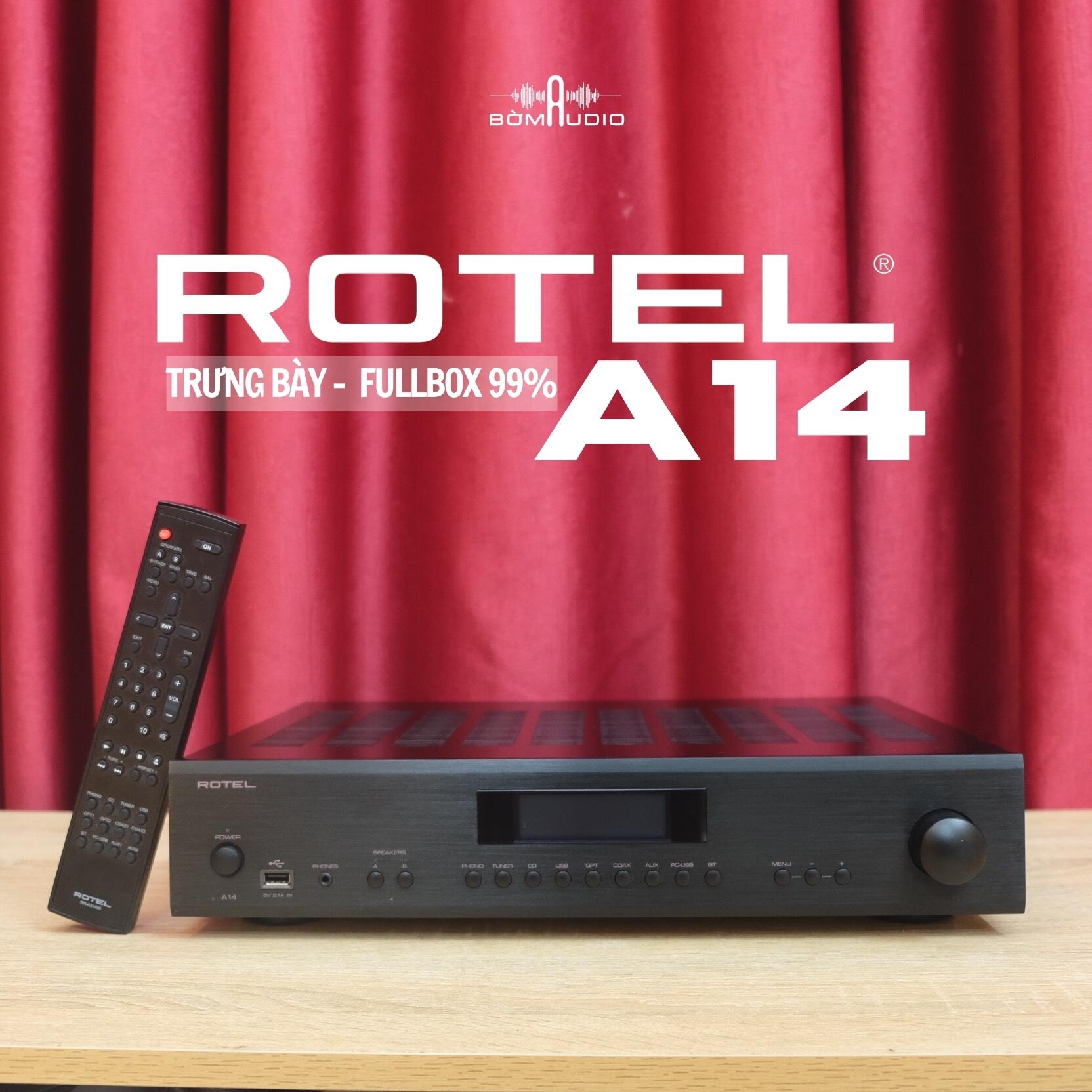 [LIKENEW-FULLBOX 99%] Amply Nghe Nhạc ROTEL A14_thumbnail_0