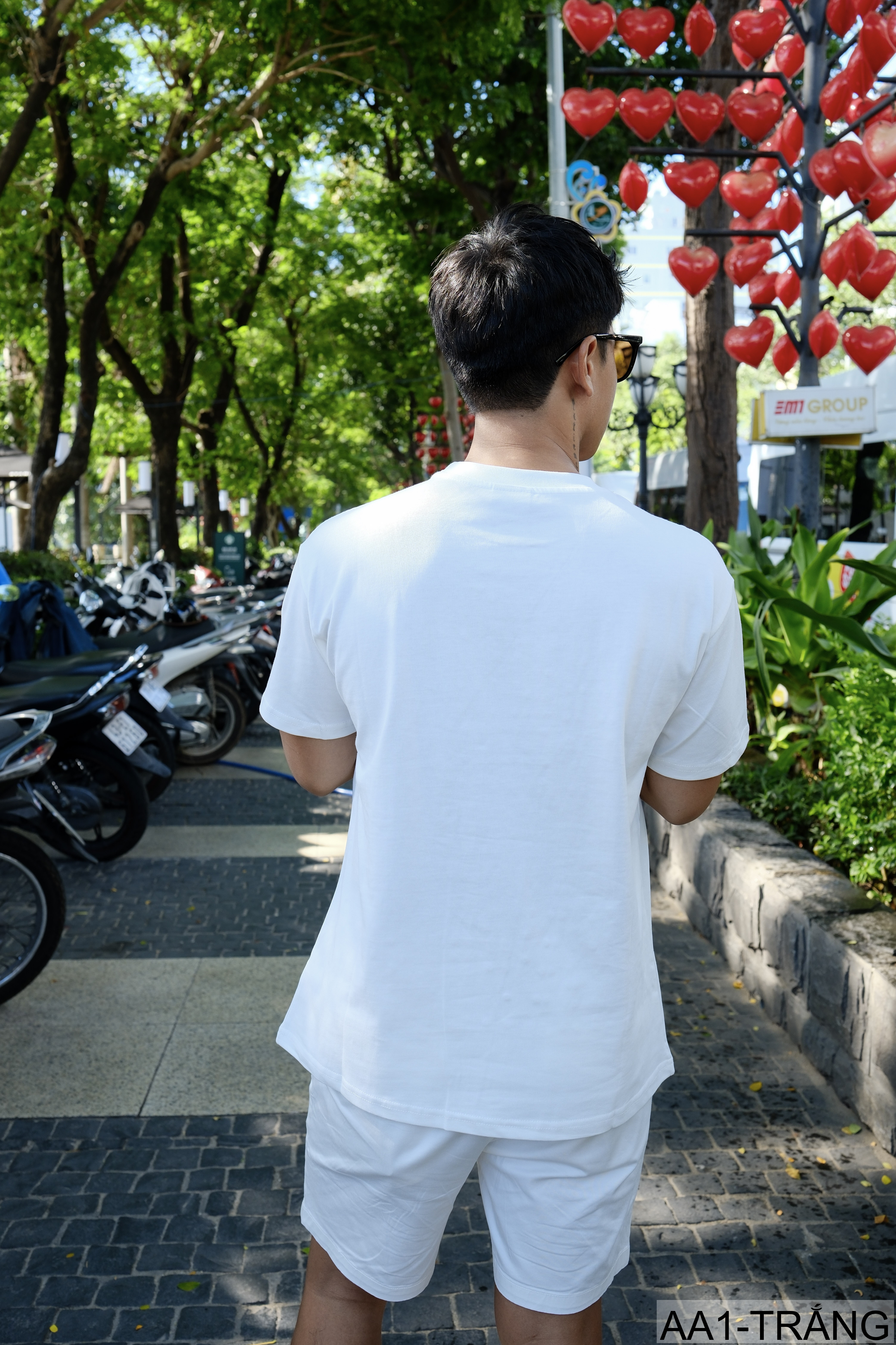 AA1 - Áo thun nam cổ tròn in chữ retro phong cách streetwear, cotton , dáng vừa vặn, 4 màu thời thượng_thumbnail_16