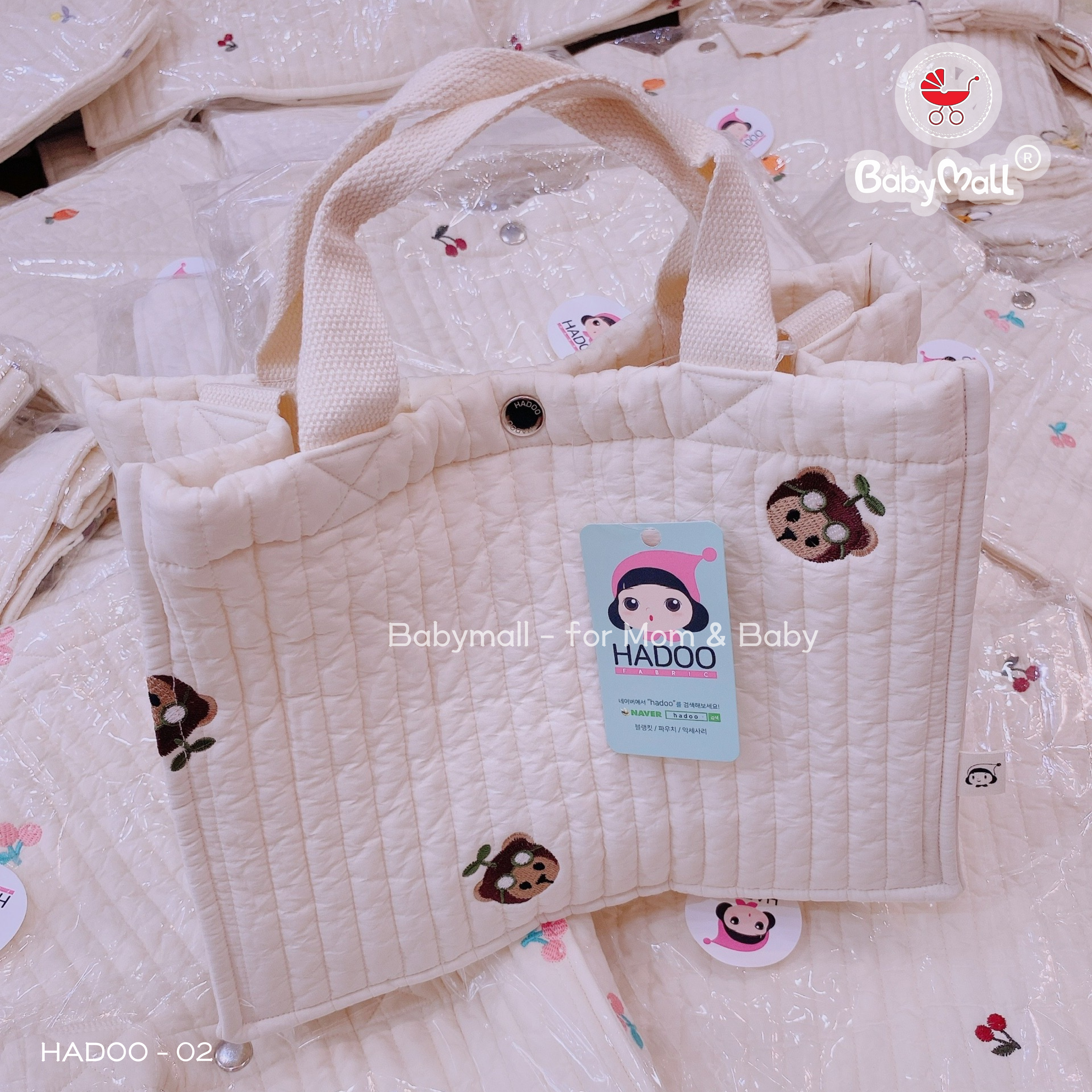 Túi bỉm sữa handmade HADOO KOREA_thumbnail_1