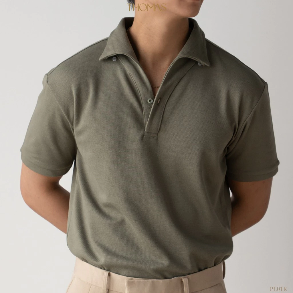 Áo Polo Cổ Nhạn Carlos Vải CVC Mắt Chim Form Regular_thumbnail_13