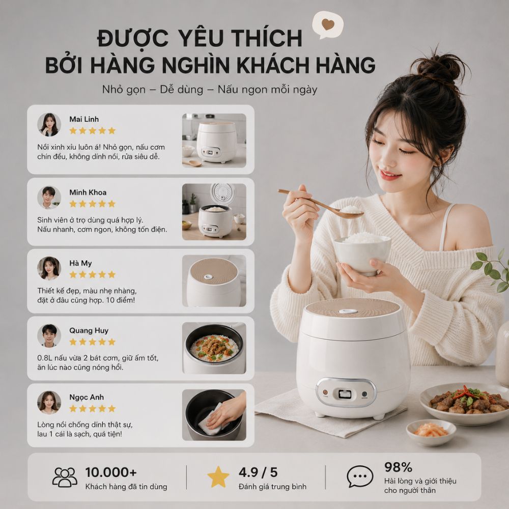Nồi cơm điện 0.8L Mishio MK233_thumbnail_8