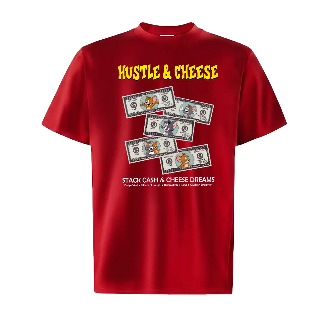Áo thun nam form oversize local brand Hustle and Cheese TeePrint 3757_thumbnail_10
