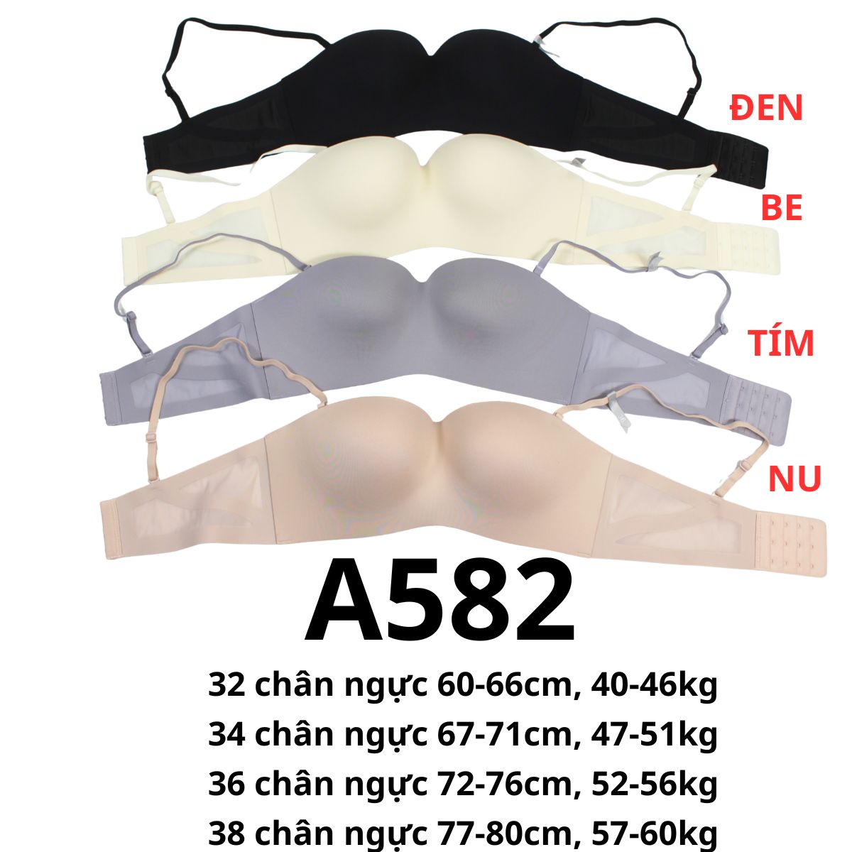 A582 - Áo bra quay