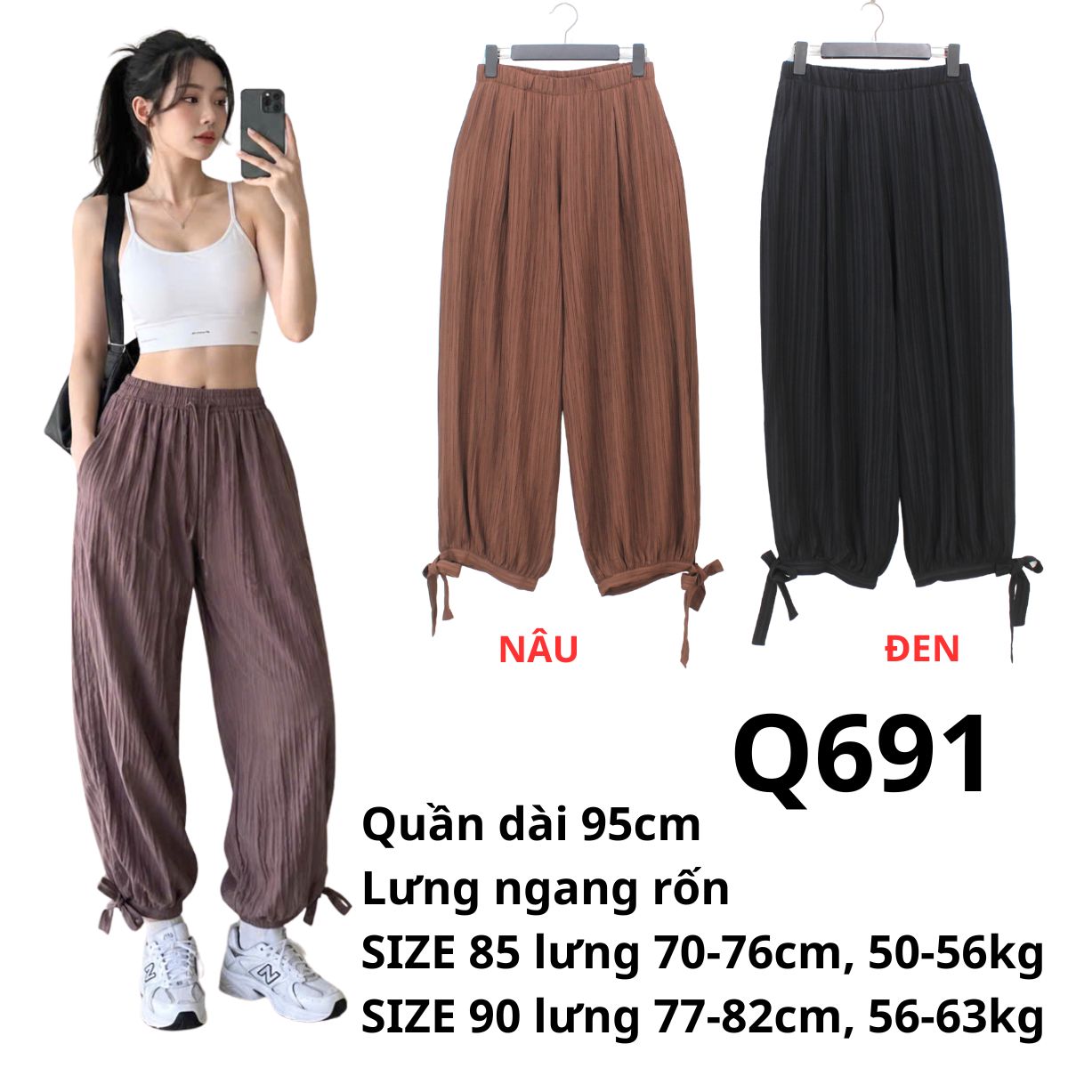 Q691 - Quần baggy