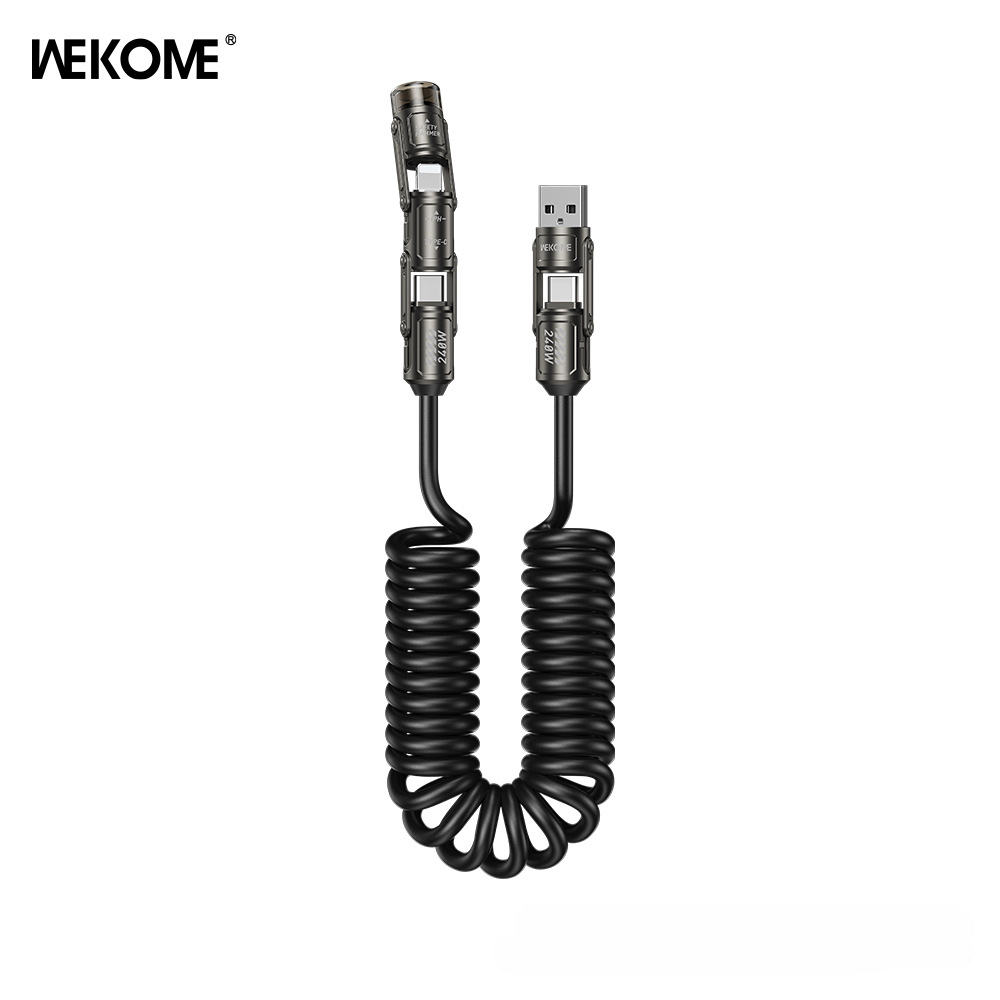 T-ECO SHOP | Cáp Sạc WEKOME WDC-80 7 Trong 1 Công Suất 240W Hỗ Trợ Sạc Và Truyền Dữ Liệu_thumbnail_0