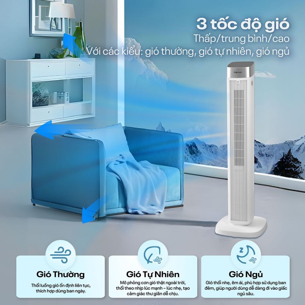 Quạt tháp cao cấp Fujihome TF-51E_thumbnail_2