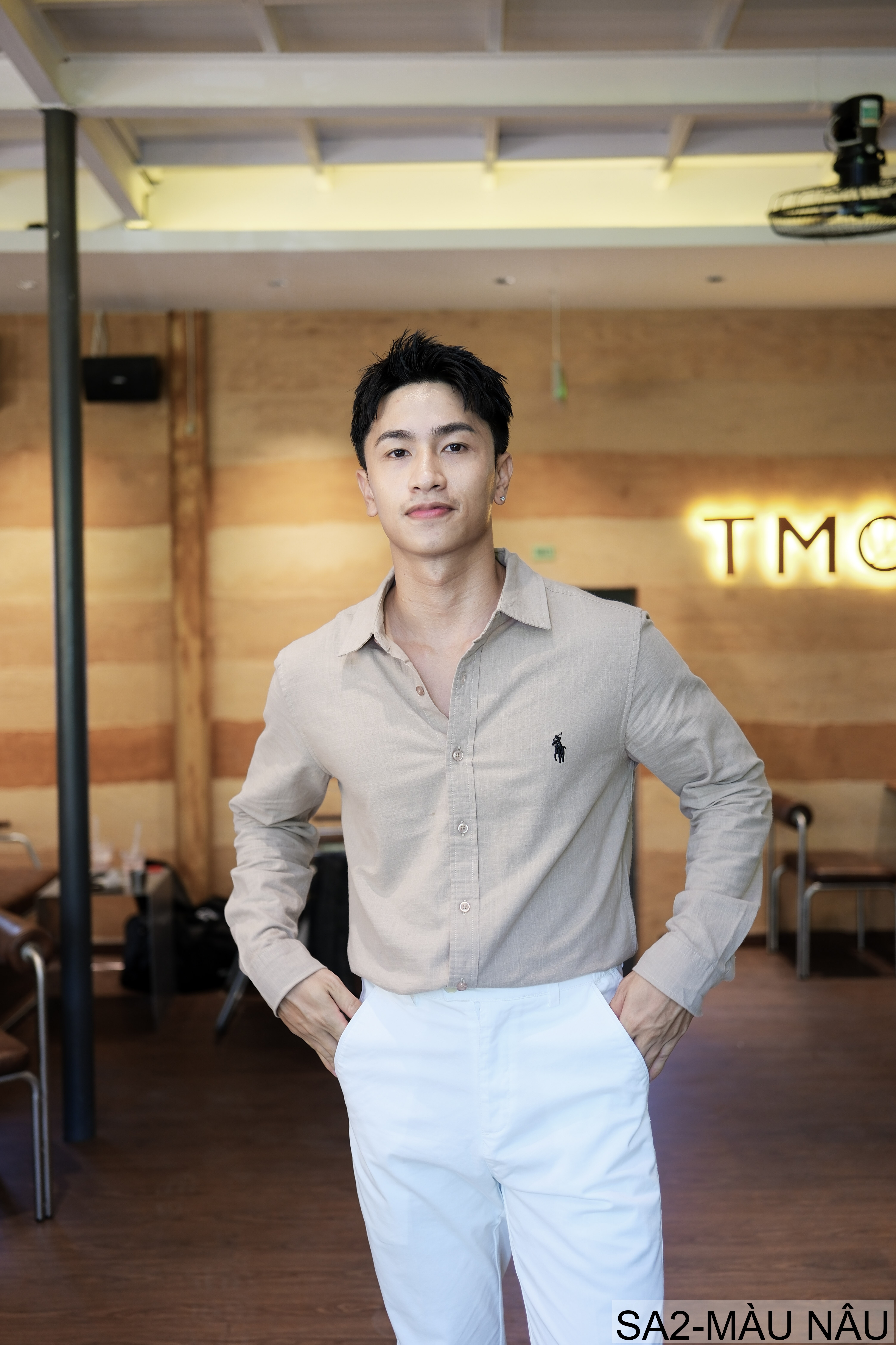 SA2 - Áo sơ mi nam dài tay thêu logo nhỏ, chất cotton mềm mại, dáng rộng thoải mái, phong cách Nhật Bản_thumbnail_32